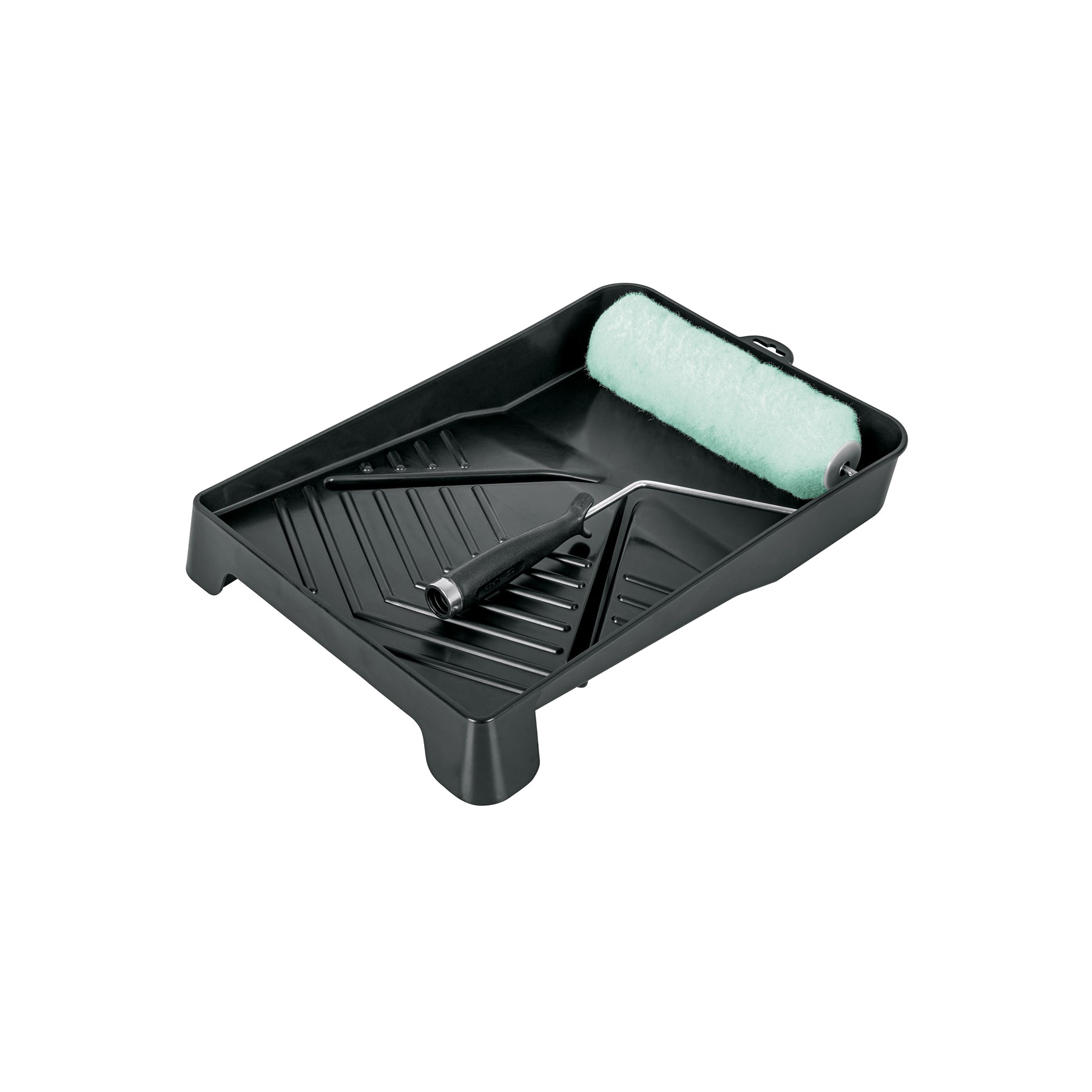 Truper KIT-ROPI-915, Kit de Rodillo para Pintar, 9″ (maneral, charola y Felpa)