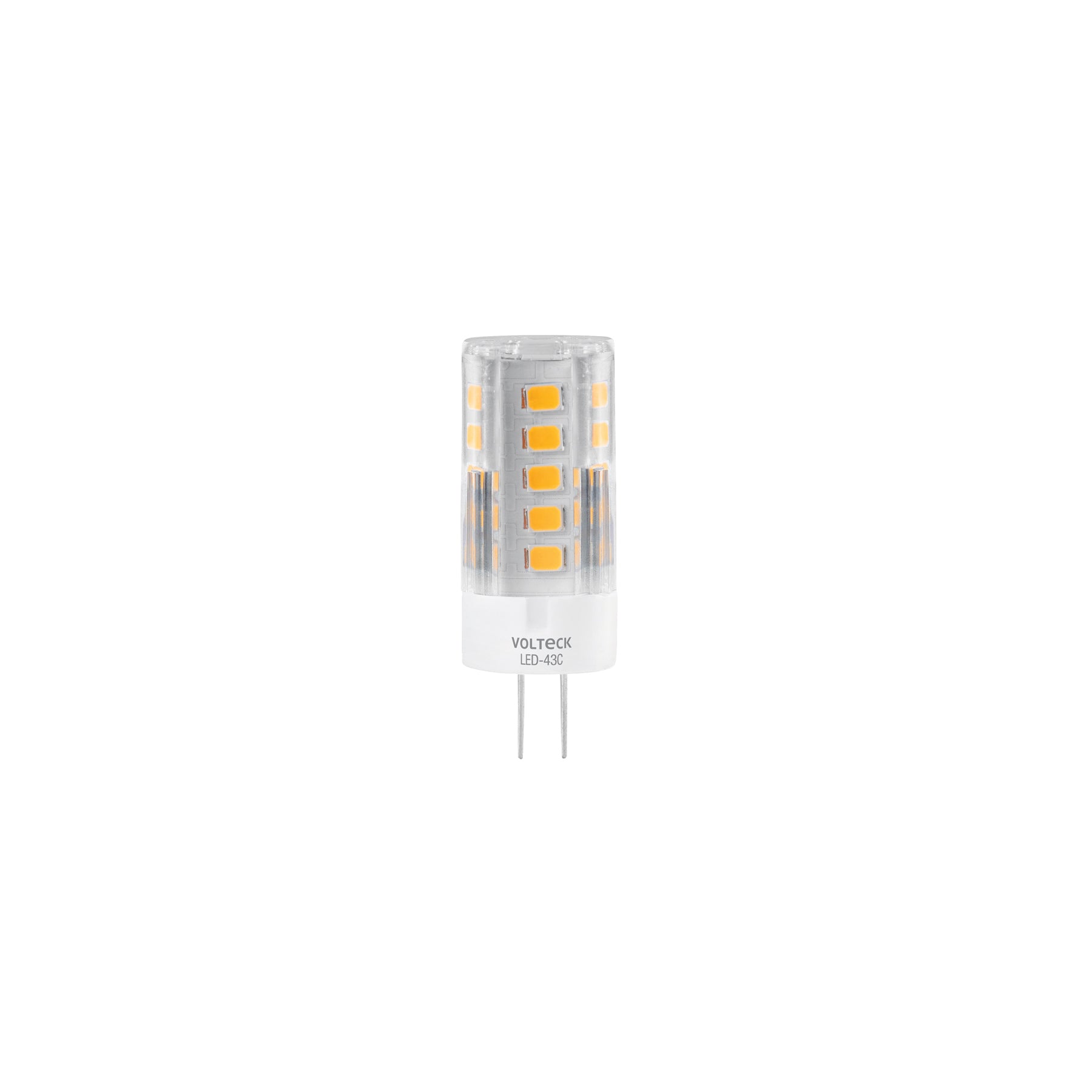 Volteck LED-43C, Lámpara de LED tipo cápsula 3 W base G4 luz cálida