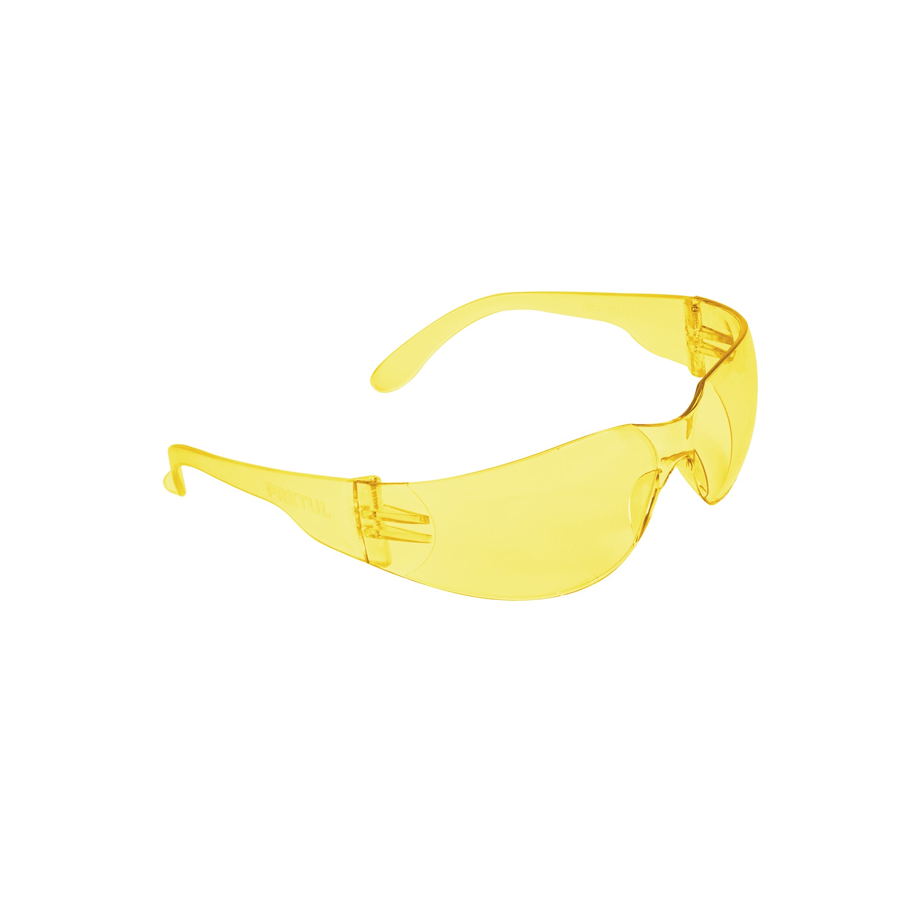 Pretul LEN-SA-P, Lentes de seguridad, mica de policarbonato, color ámbar