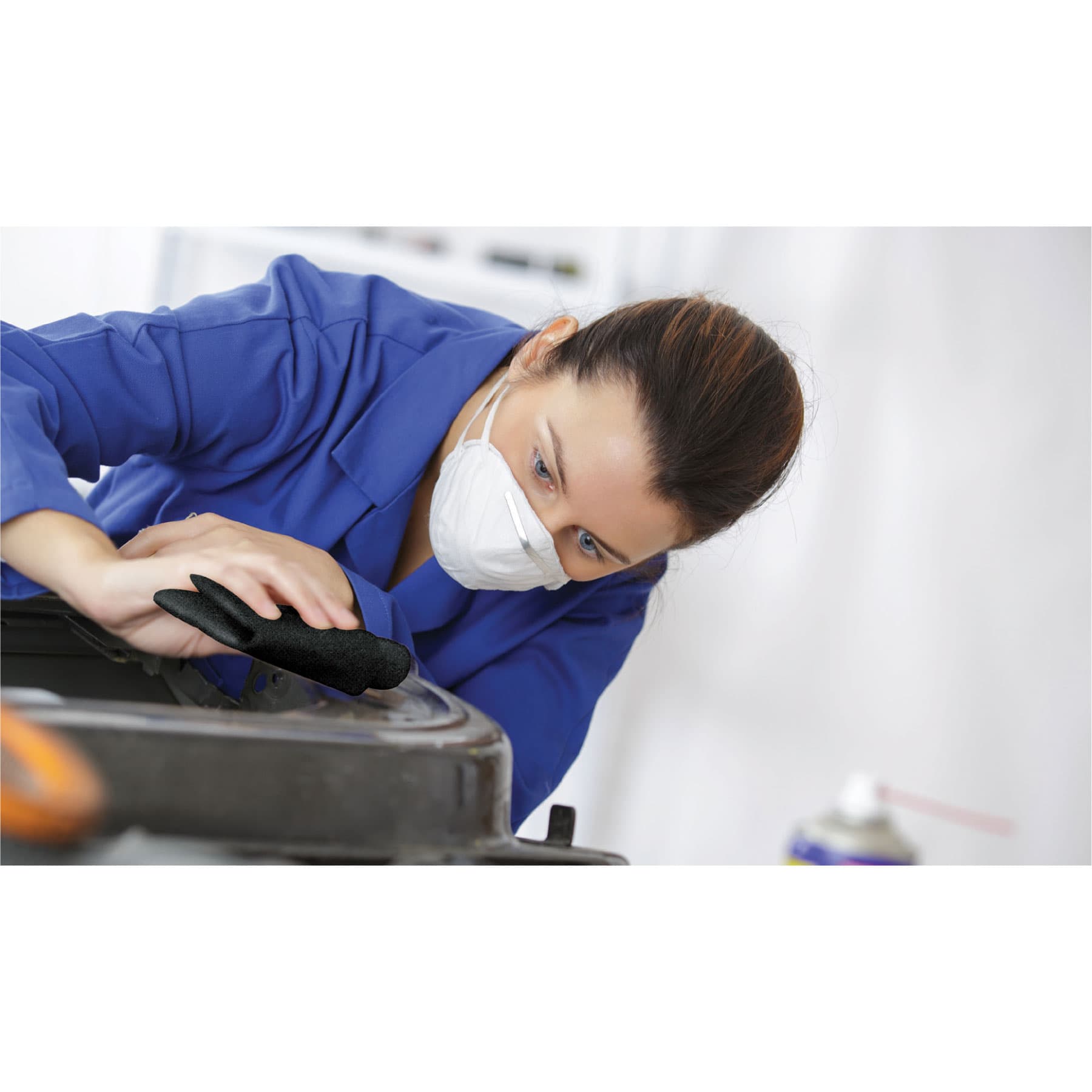 Truper LIME-120, Lija de esmeril negra respaldo de tela, grano 120