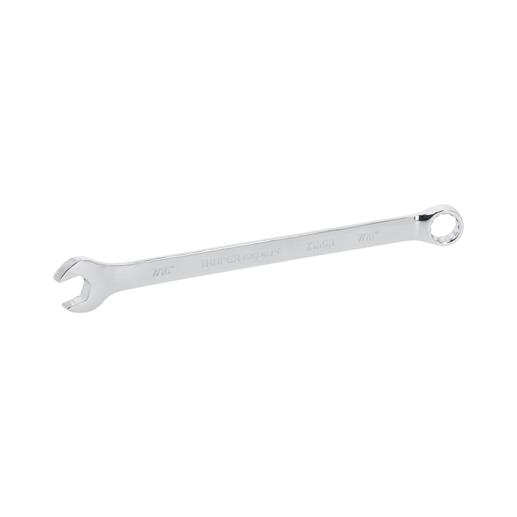 Truper Expert LL-2014, Llave combinada extralarga, estándar 7/16″