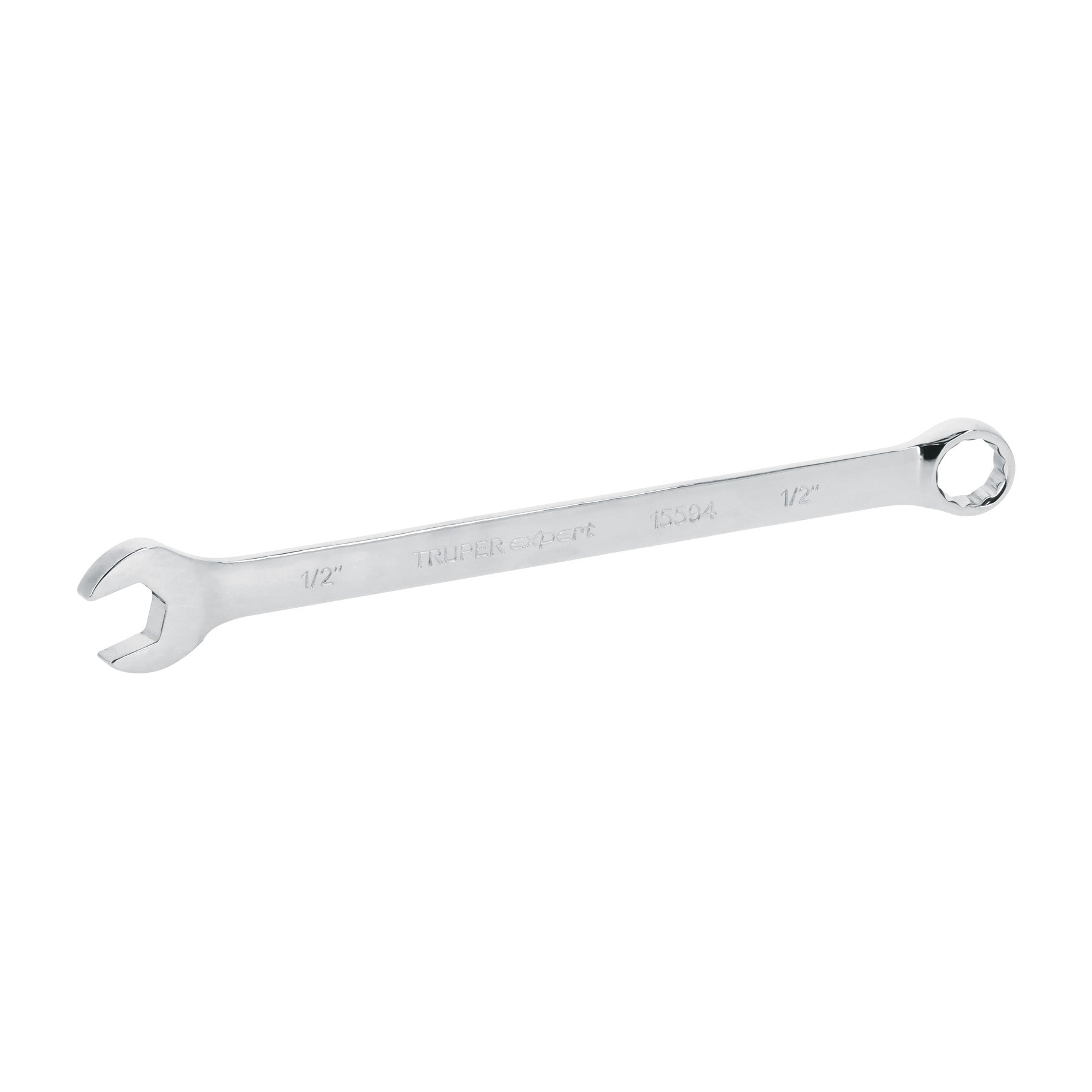 Truper Expert LL-2016, Llave combinada, extralarga, 1/2″ x 202 mm