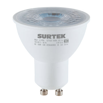 Lámpara de LED tipo GU10, 4 W luz cálida Surtek