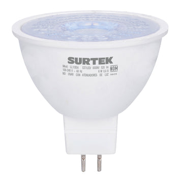 Lámpara de LED tipo GU5.3, 4 W luz cálida Surtek