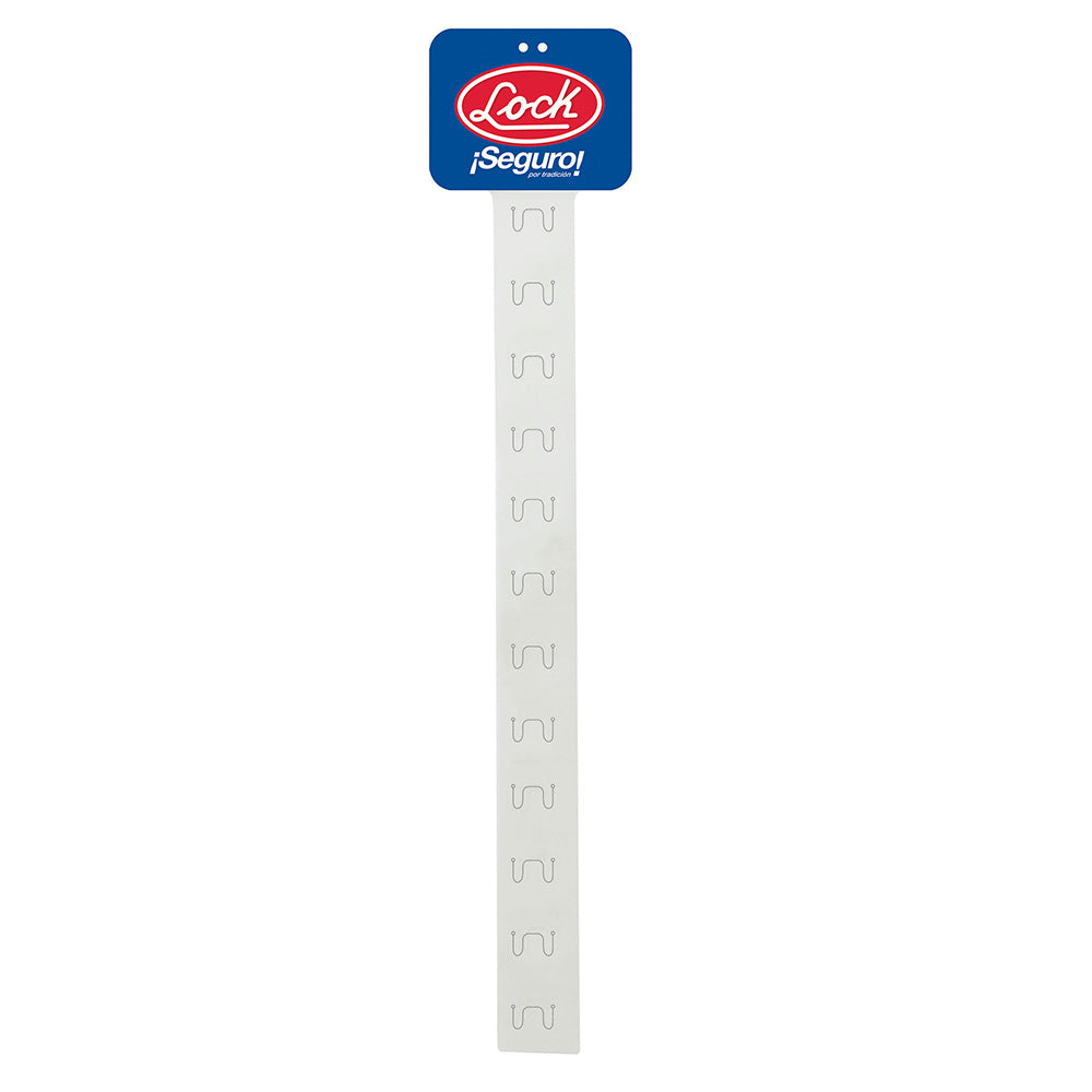 Tira de impulso Lock de polipropileno 95 x 8 cm Lock