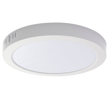 Luminario de LED de sobreponer redondo 12 W, luz de día Surtek