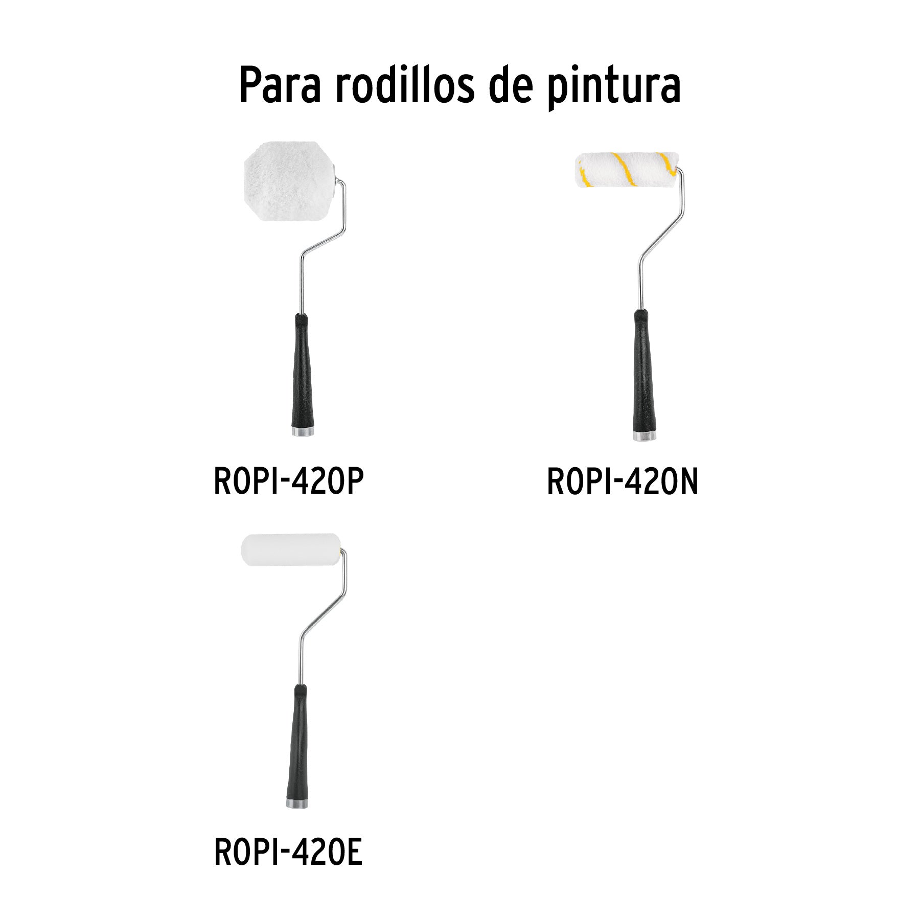 Truper MAROD-371, Maneral para mini-rodillo, 4″