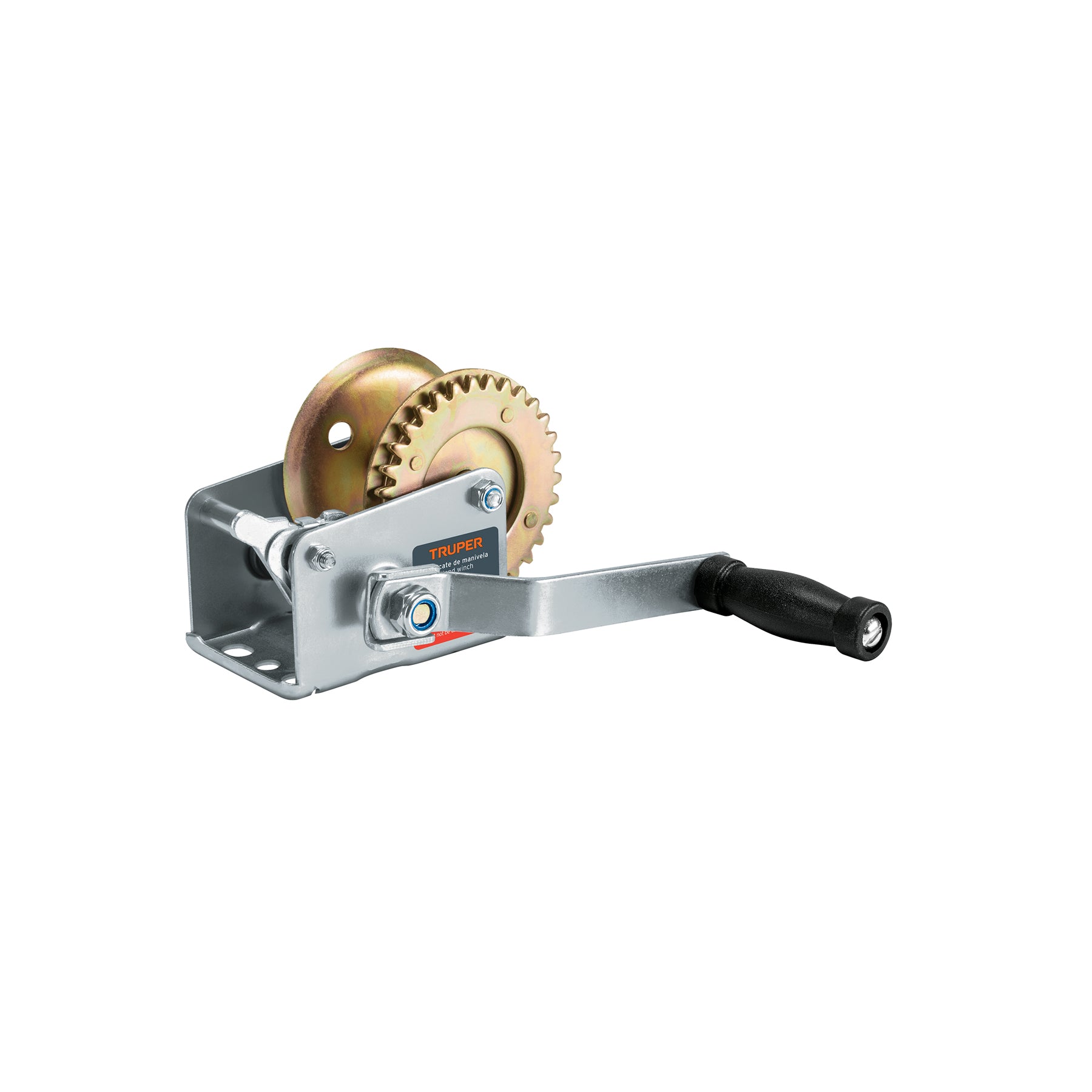 Truper MAW-27, Malacate con manivela para remolque, 270 kgs