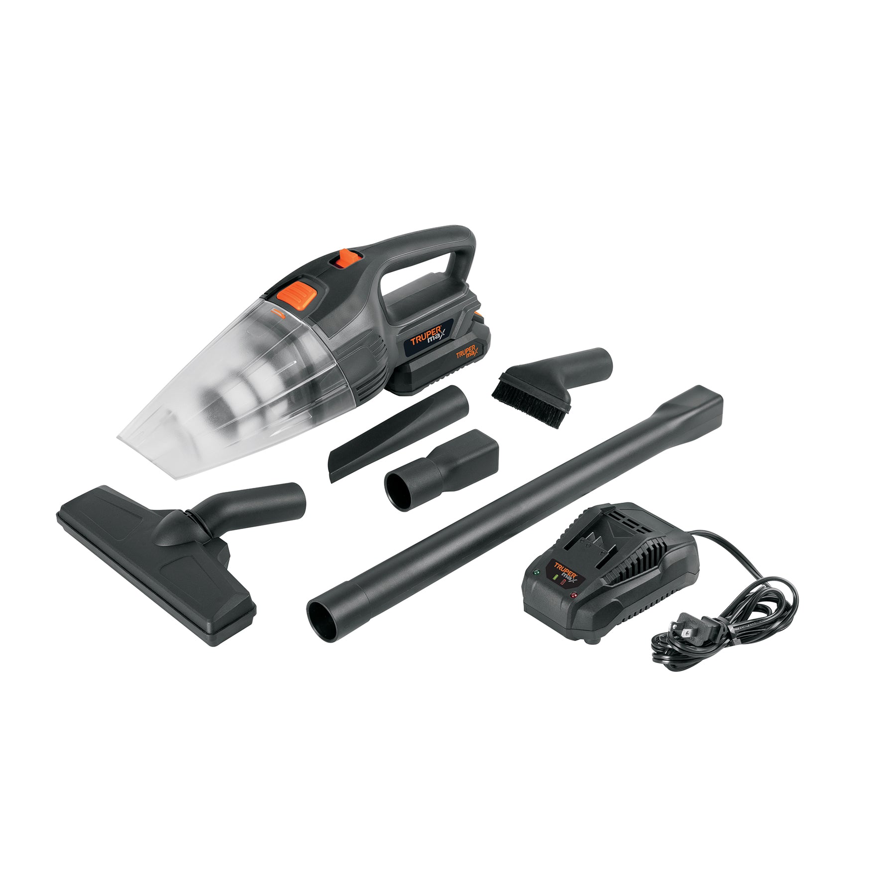 Aspiradora para auto, 20V, 1 batería 2Ah, MAX MAX-20A