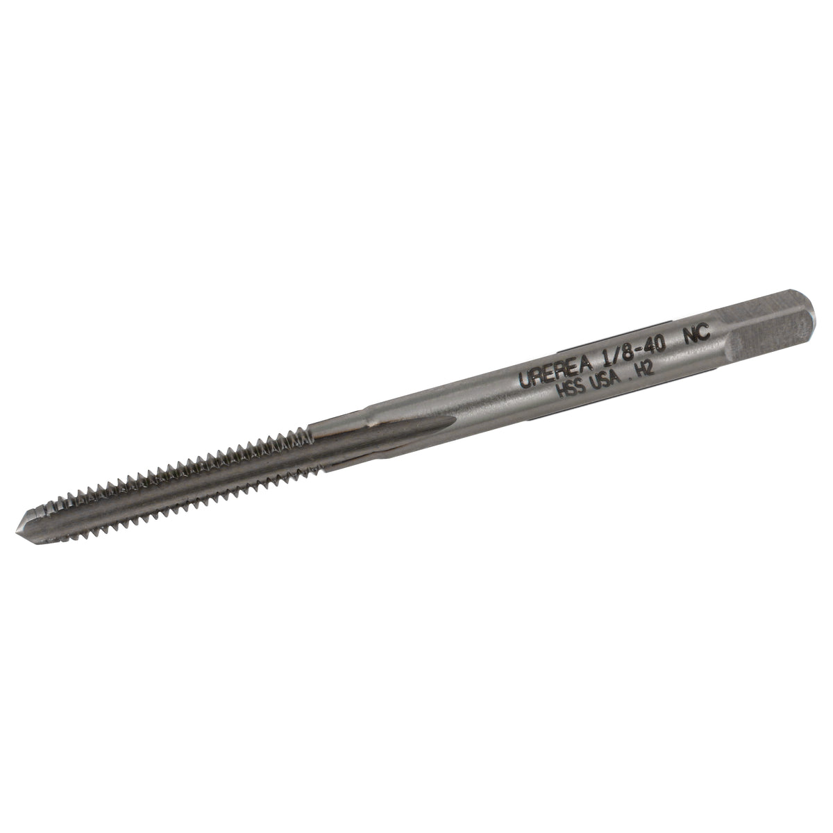 Machuelo de acero de alta velocidad 1/8"-40NS Urrea