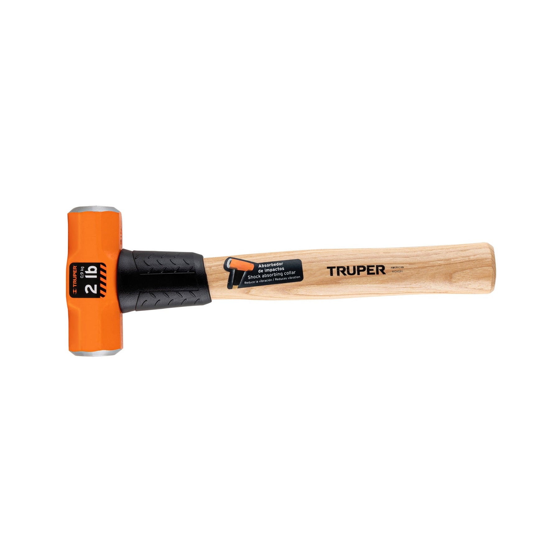 Truper MD-2M, Marro octagonal 2 lbs. Mango madera 12″
