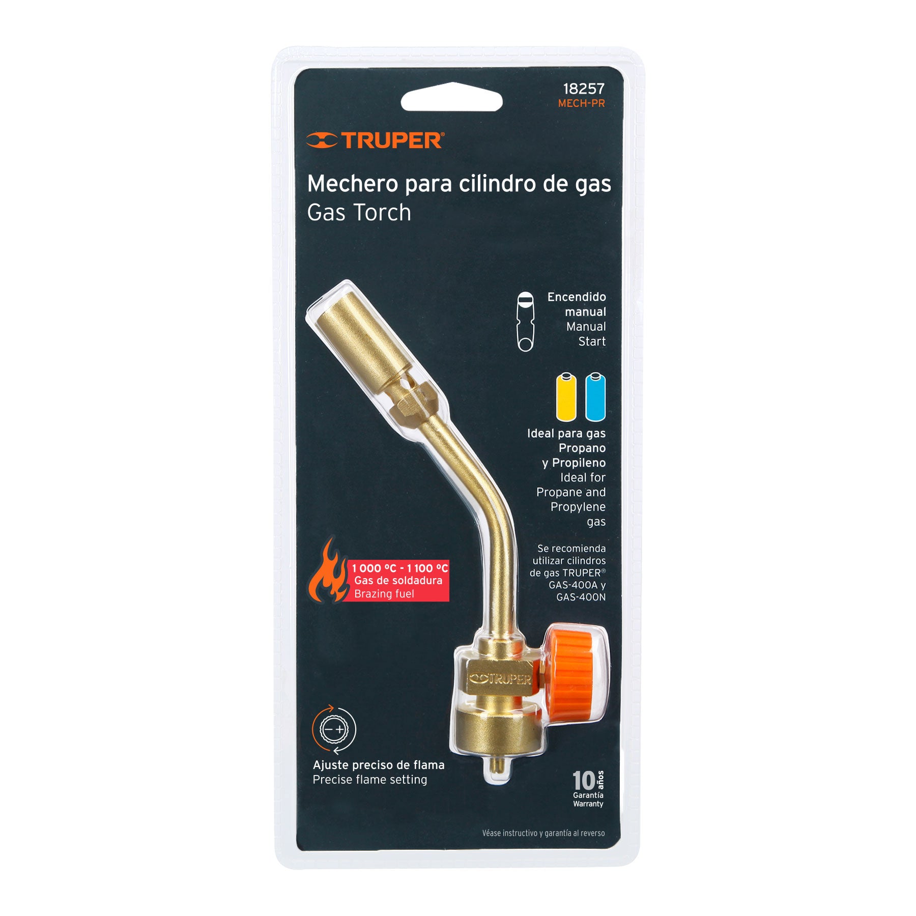 Truper MECH-PR, Mechero para tanque de gas propano