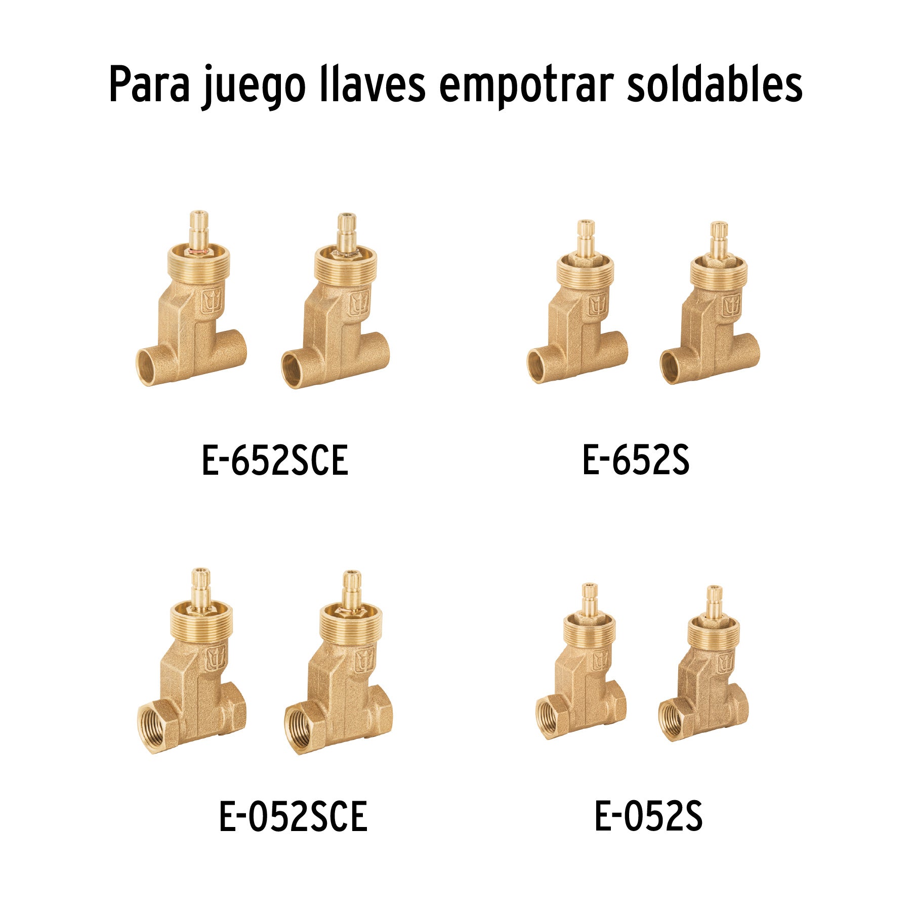 Foset Basic MR-100, Juego de manerales metálicos