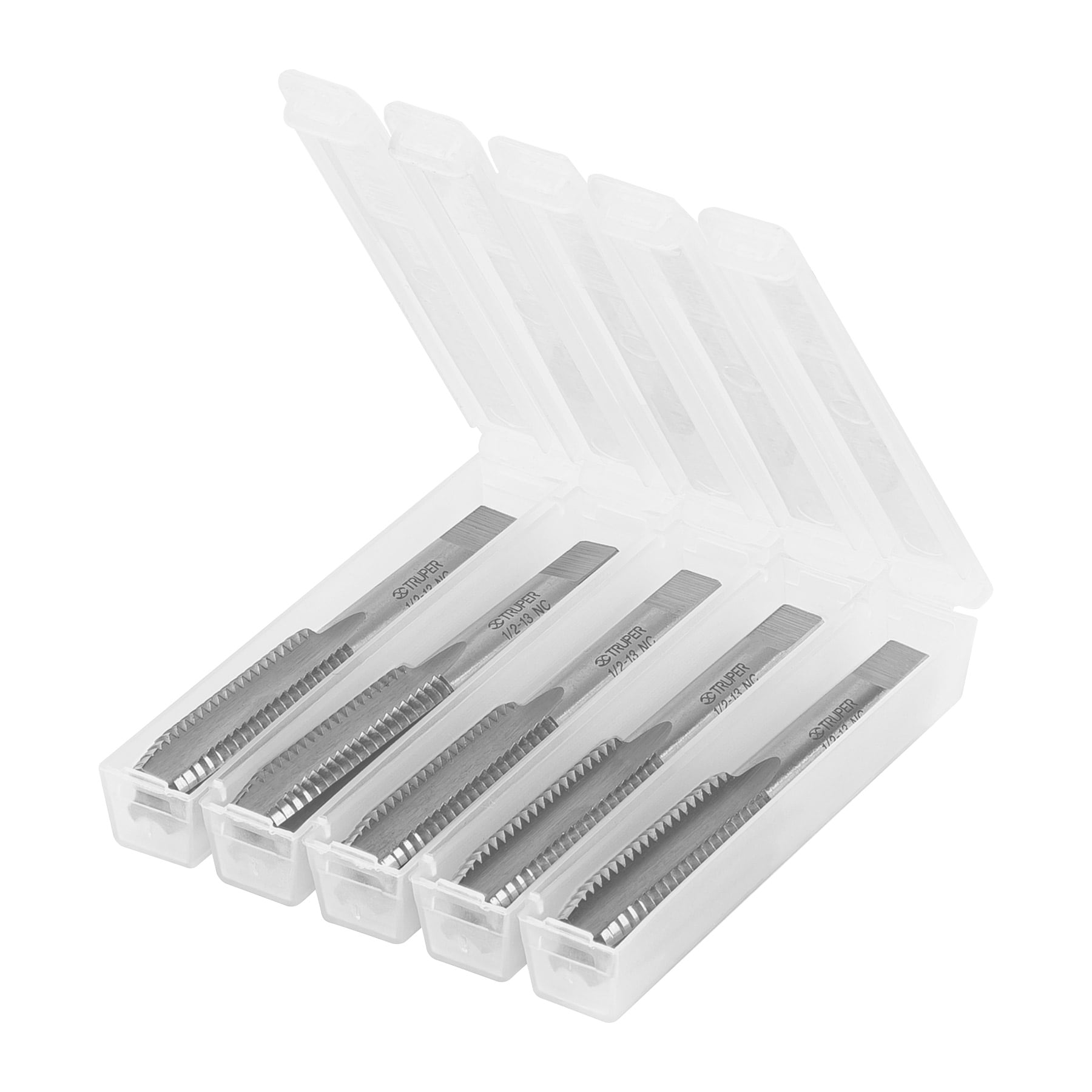 Truper MT-1/2X13, Machuelo semicónico 7/16″, Paquete con 1 pieza