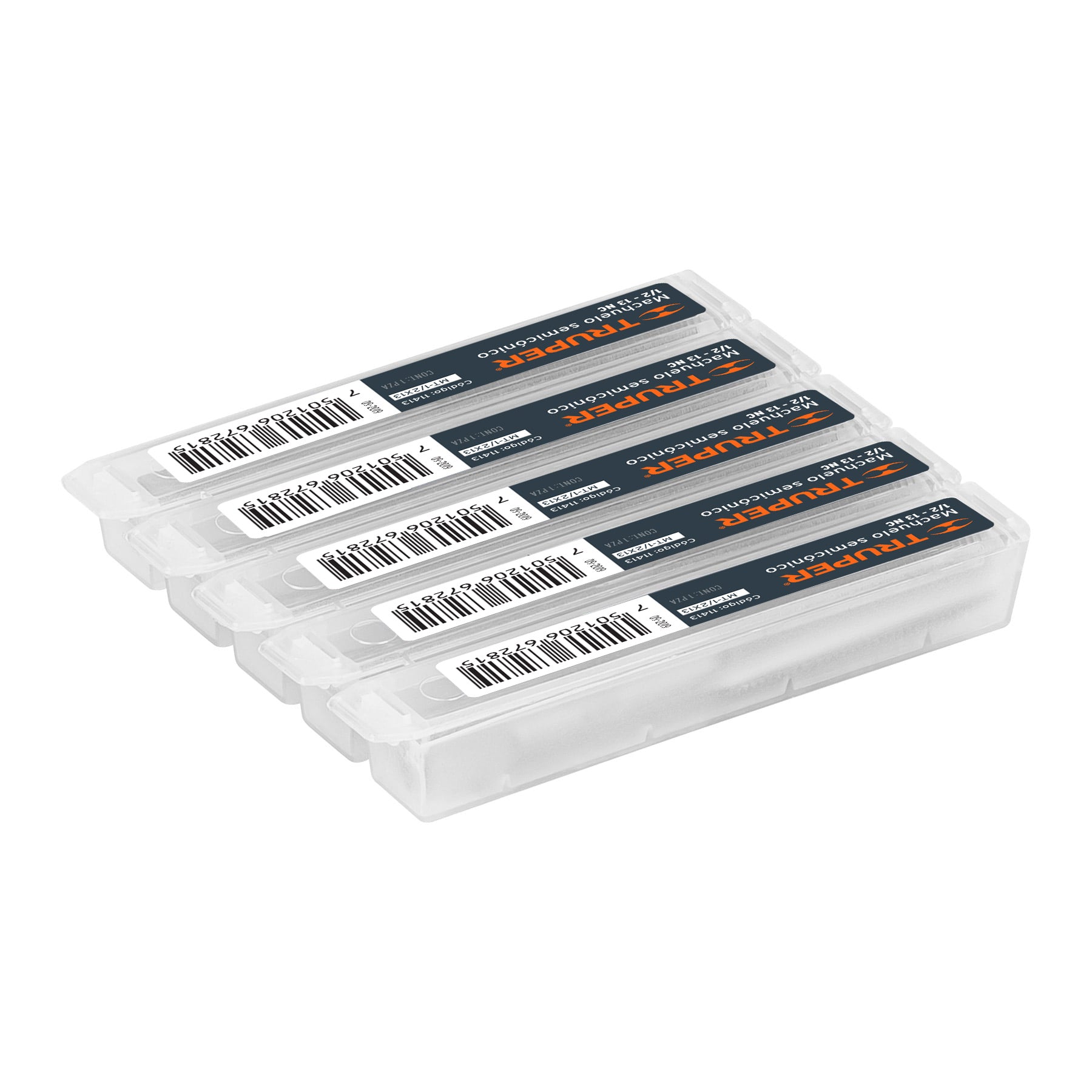 Truper MT-1/2X13, Machuelo semicónico 7/16″, Paquete con 1 pieza