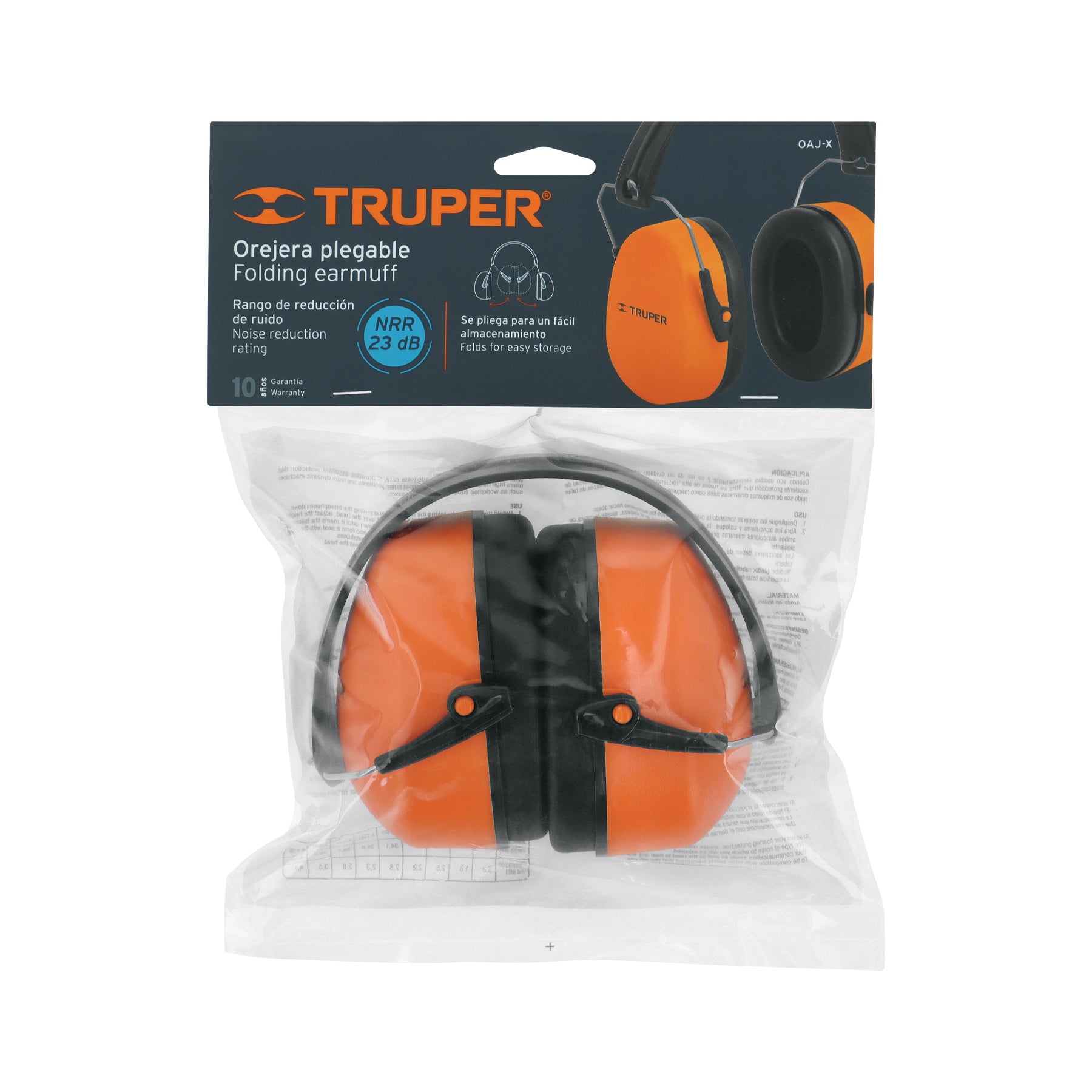 TRUPER Orejera Plegable Ajustable