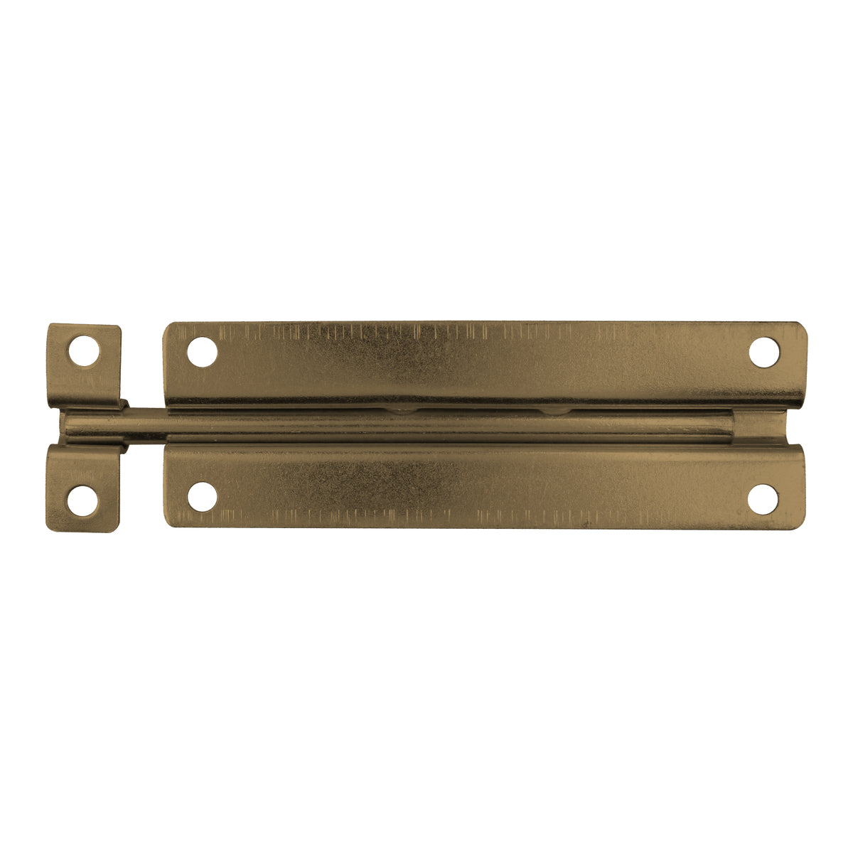 Pasador de sobreponer tipo barril acabado latón antiguo, 6 cm Lock