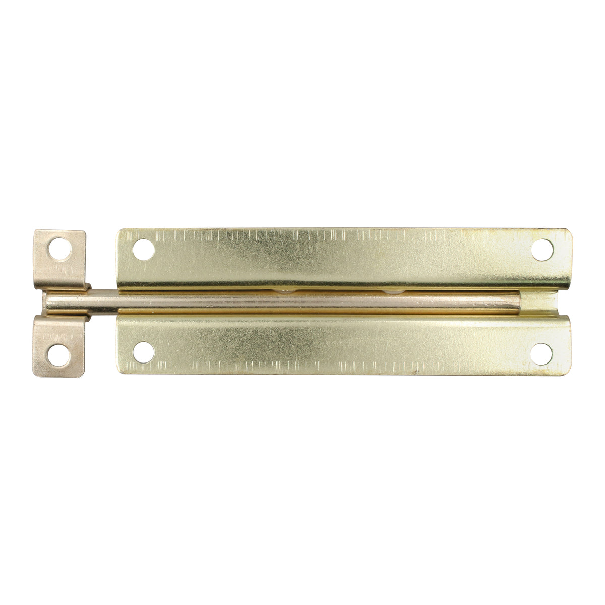 Pasador de sobreponer tipo barril acabado latón brillante, 4 cm Lock