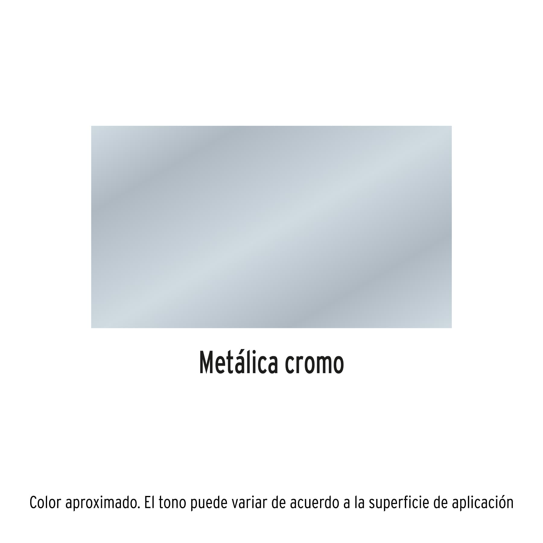 Truper PAM-CR, Pintura (Esmalte acrílico) en aerosol, metálica, cromo