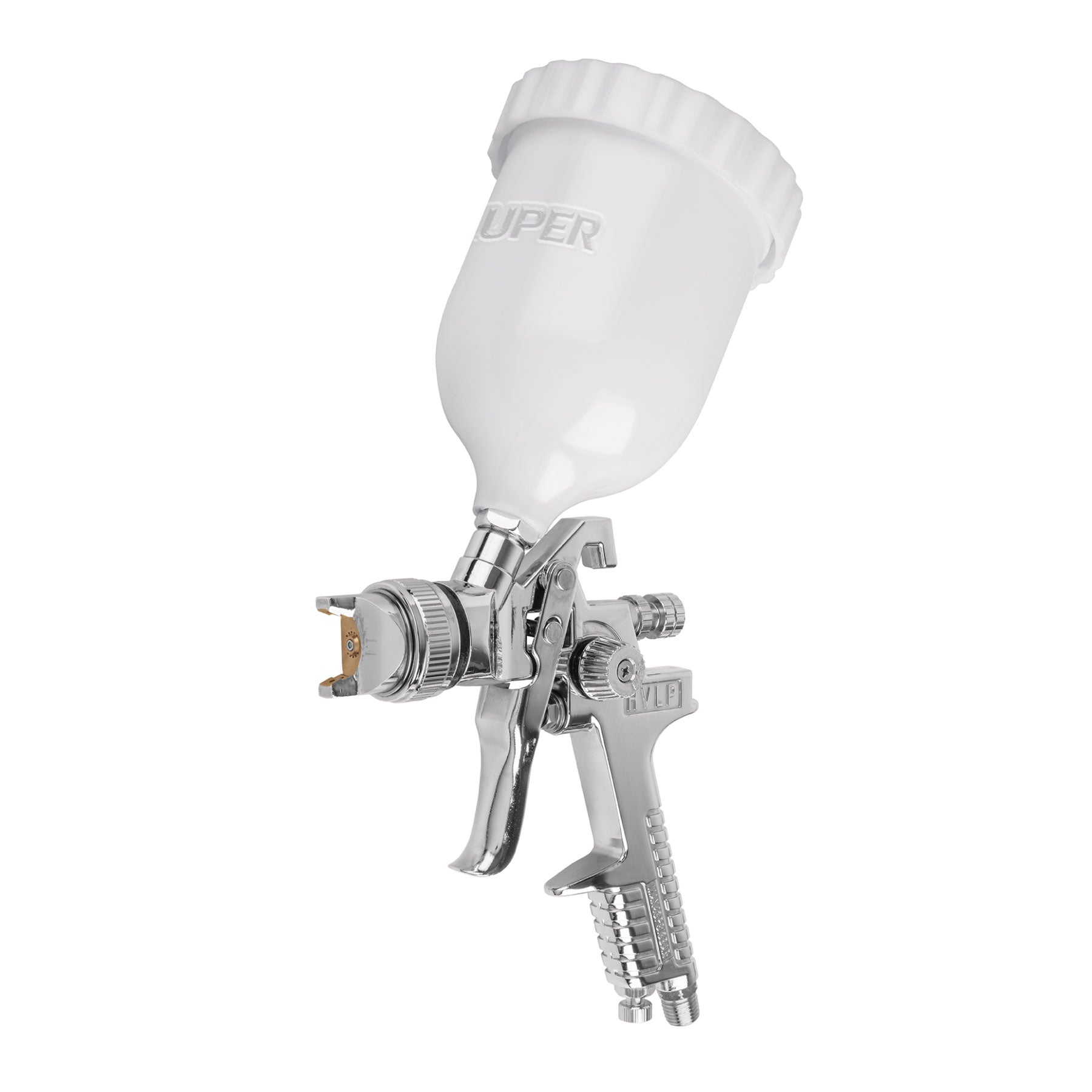 Truper PIPI-440, Pistola para pintar gravedad HVLP vaso plástico boquilla de 1.4 mm