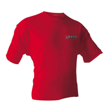 Playera cuello redondo color rojo talla XL Urrea