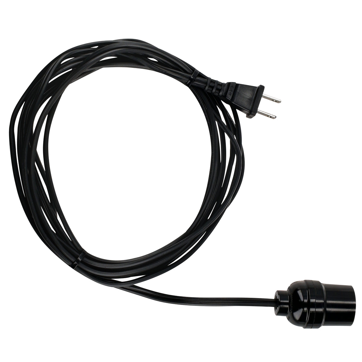 Portalámpara con cable de alimentación 2 x 18 4 m Surtek