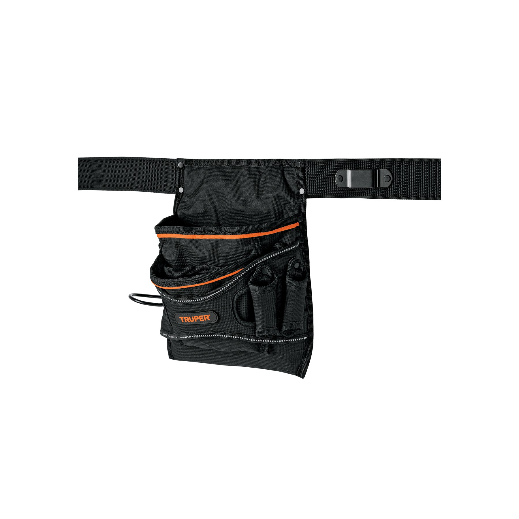 Truper POHE-13N, Porta herramientas de poliéster, 13 compartimentos