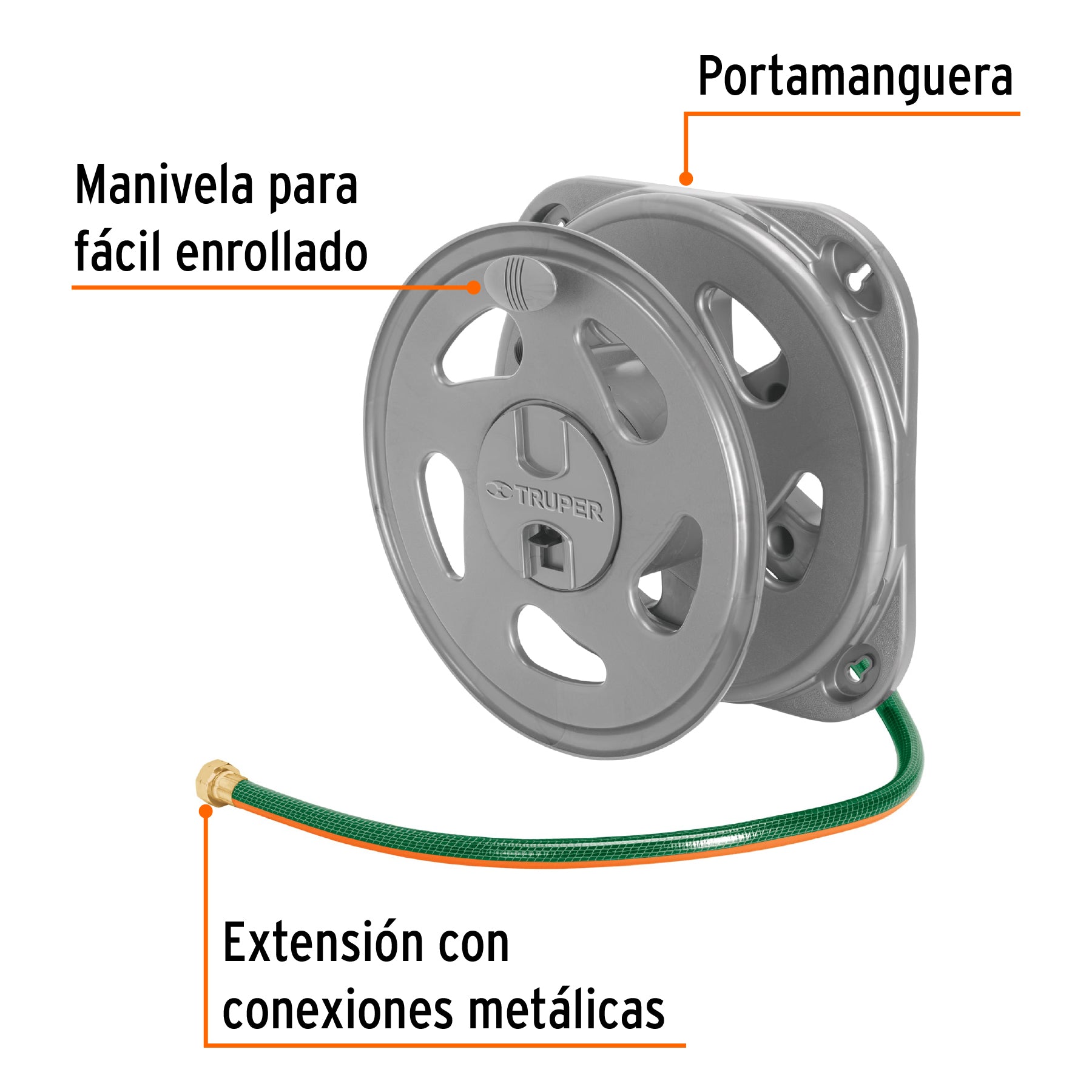 Portamanguera de pared, TRUPER PORMA-50