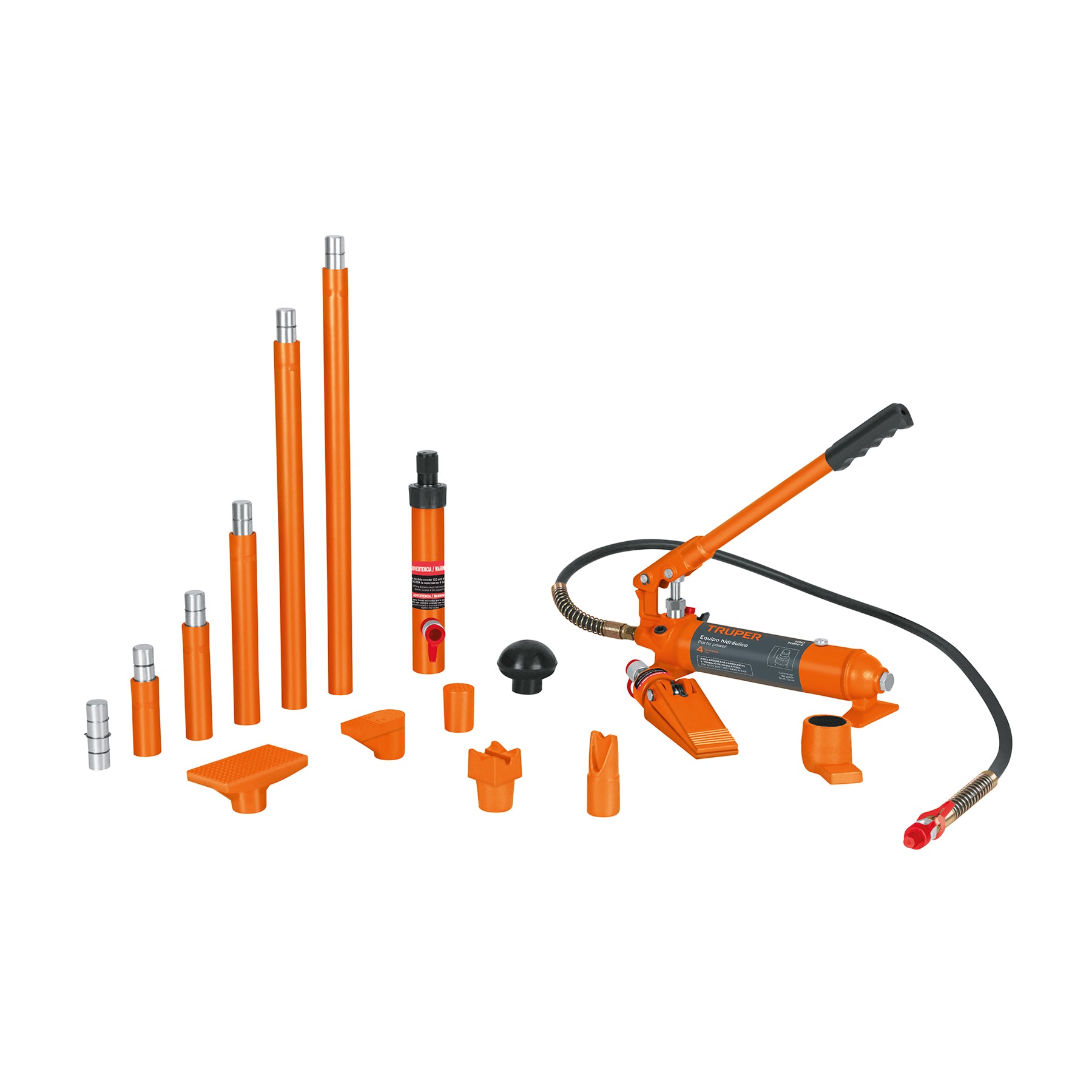 Porto power hidráulico de 4 ton, TRUPER PORPO-4