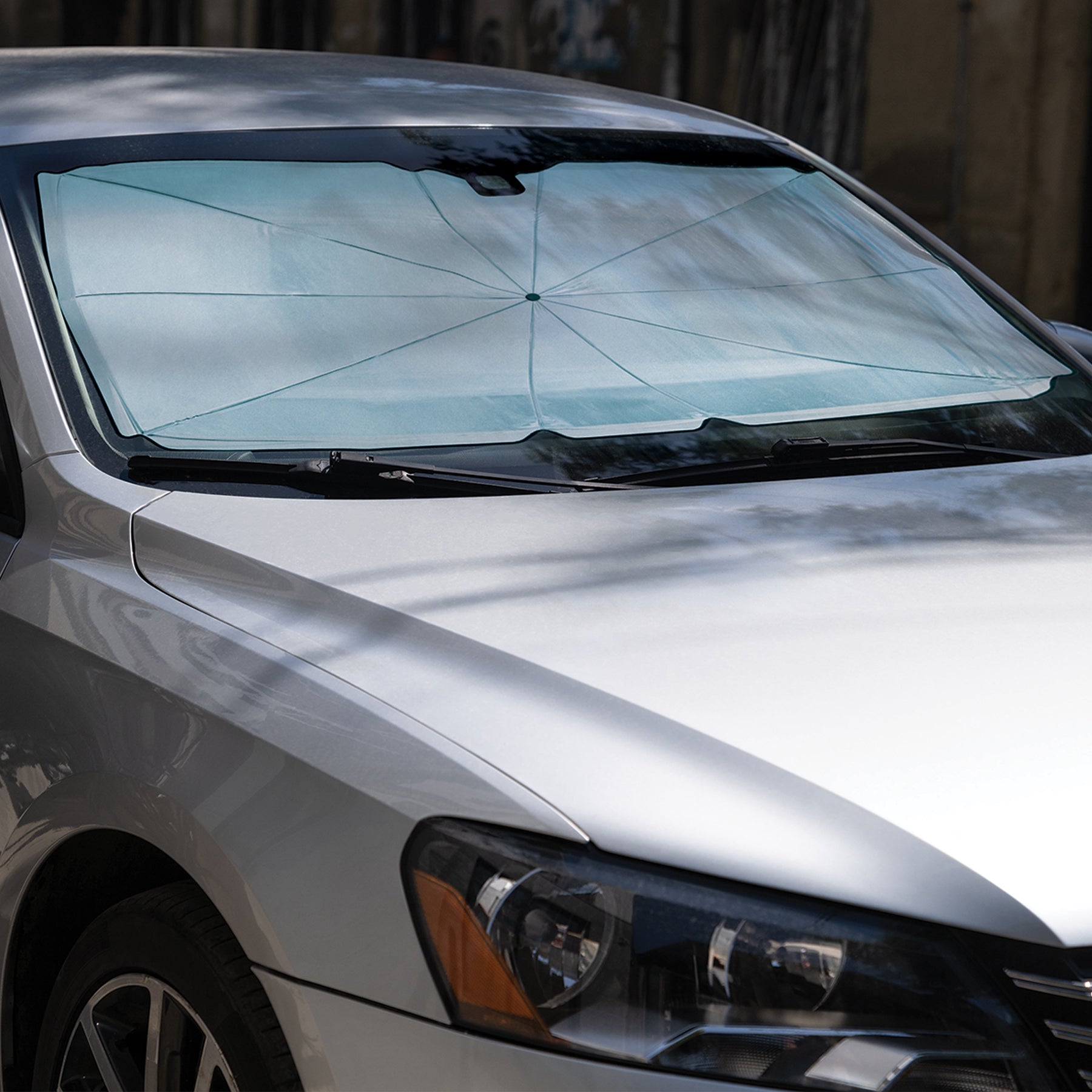 Parasol plegable de 135 cm para auto, TRUPER PSOL-135