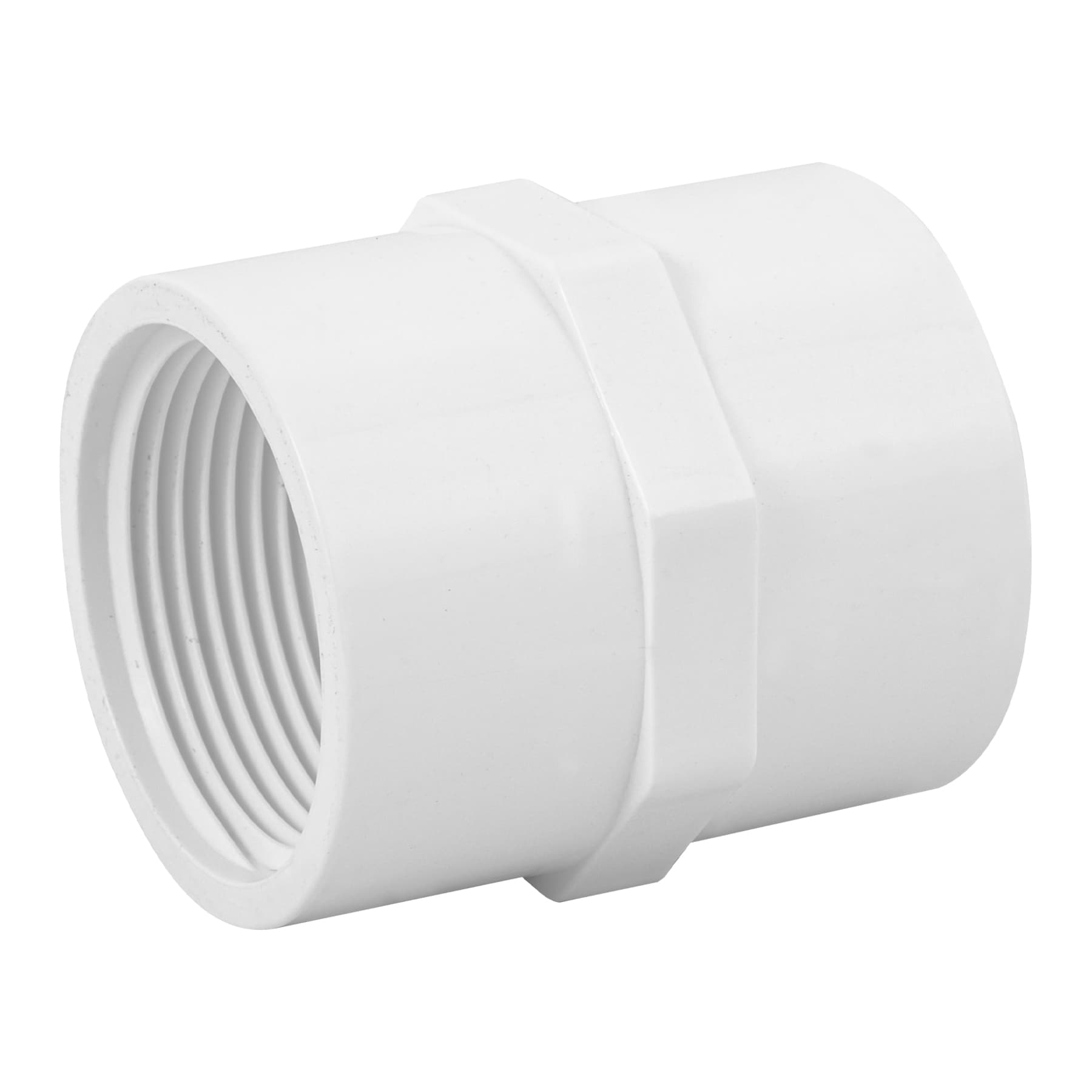 Adaptador hembra de PVC, 1-1/4' Foset