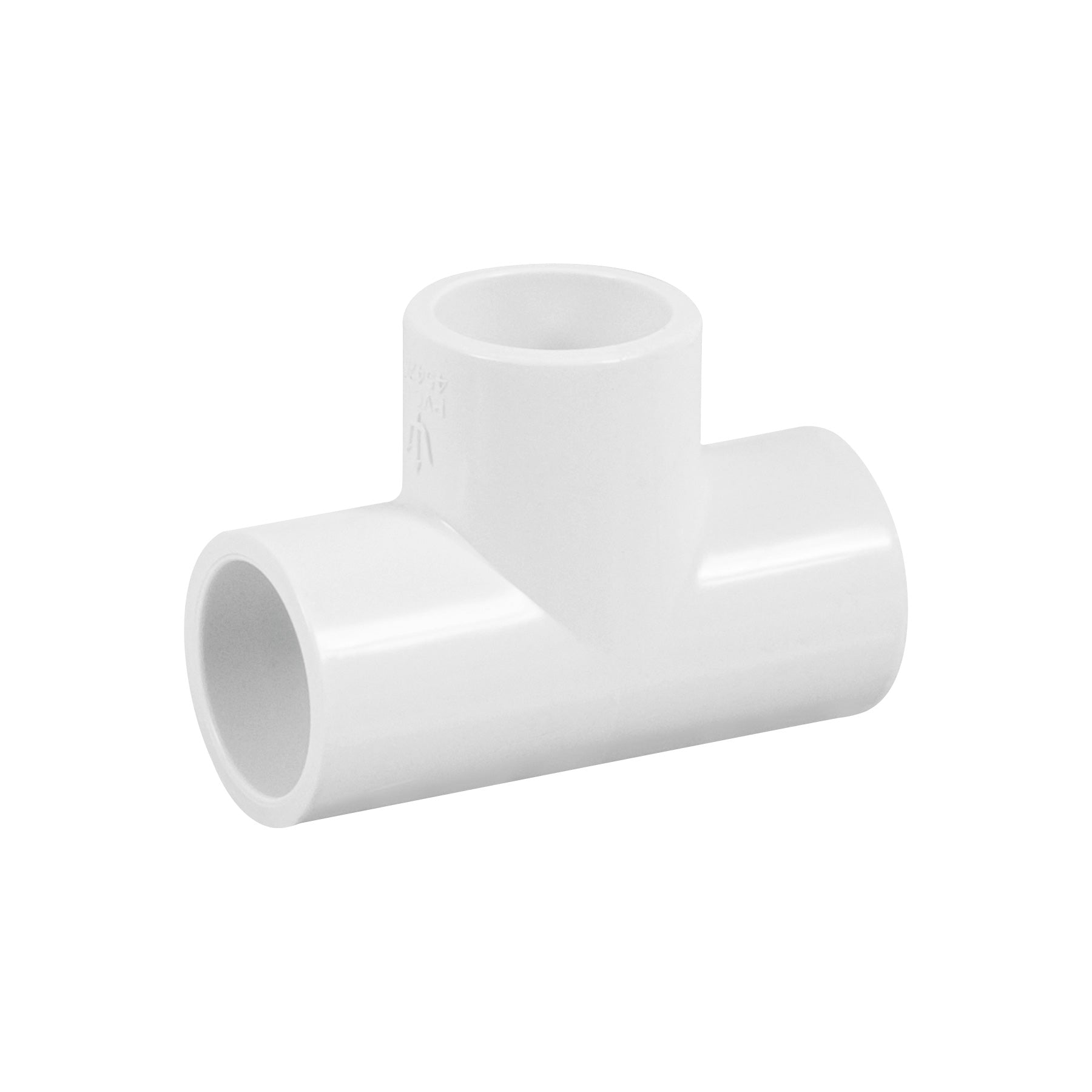 Tee sencilla de PVC, 1/2' Foset