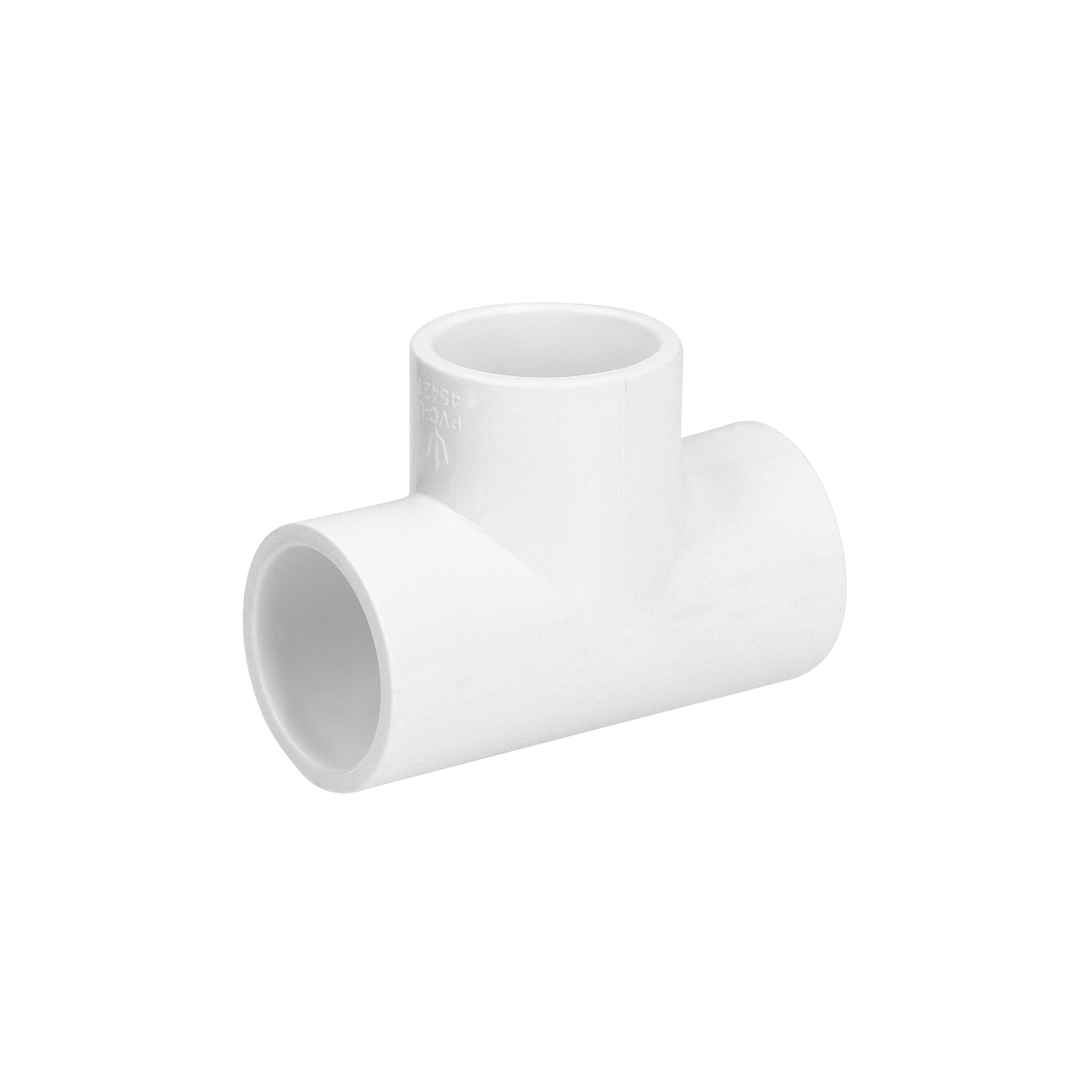 Tee sencilla de PVC, 3/4' Foset