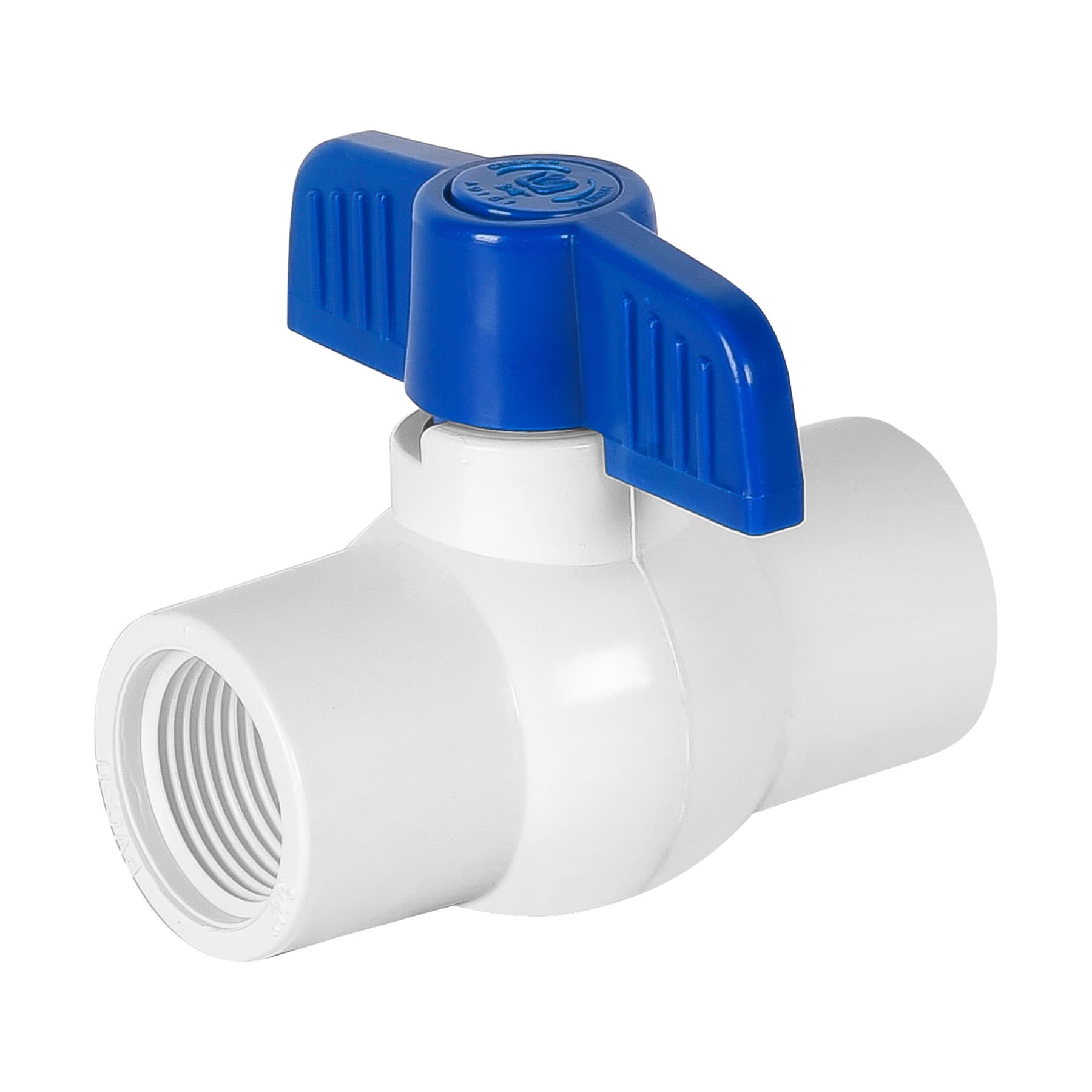 Foset PVC-ES-3/4R, Válvula de esfera de PVC de 3/4″, roscable