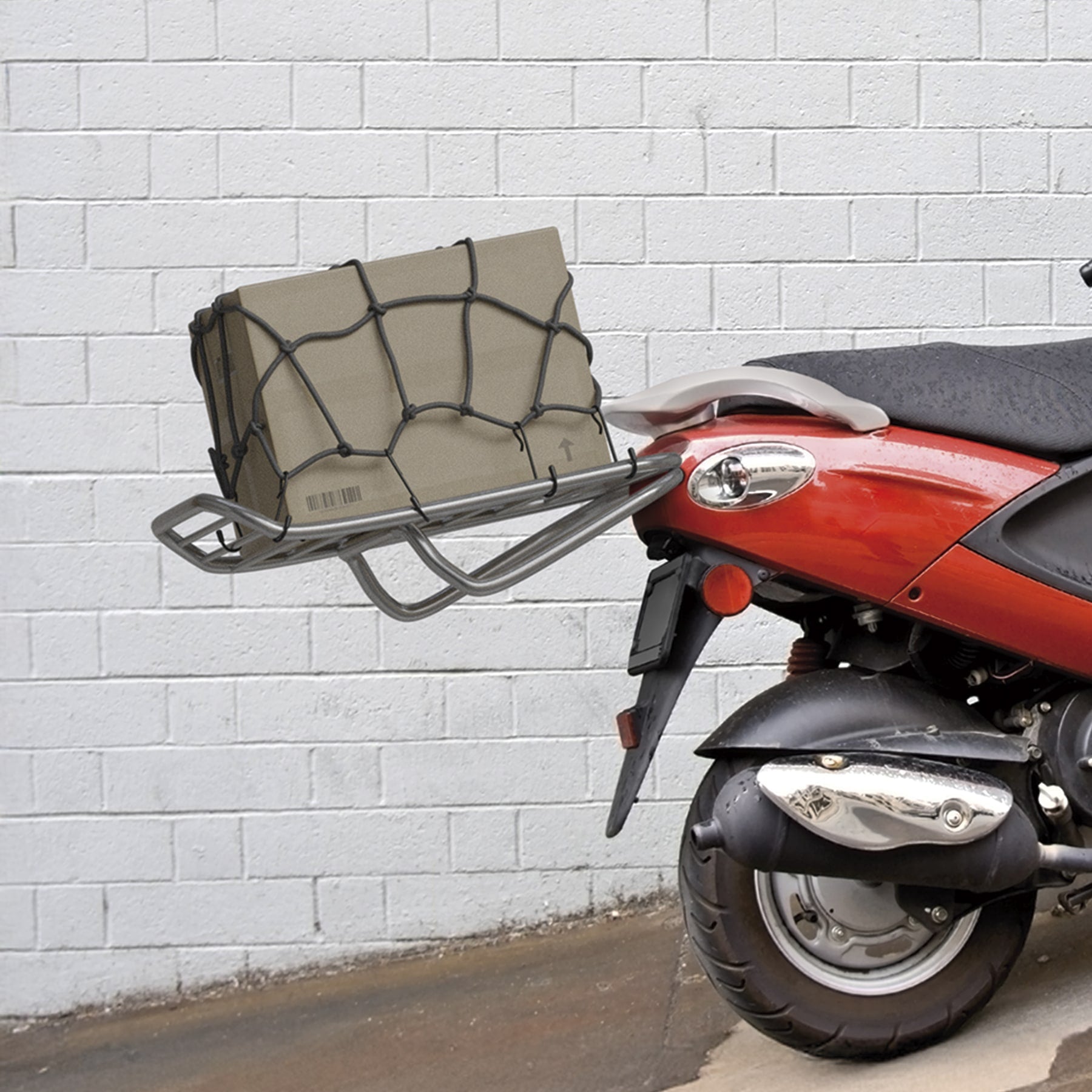 Red de carga de 40 cm x 40 cm para motocicleta, TRUPER RED-M04