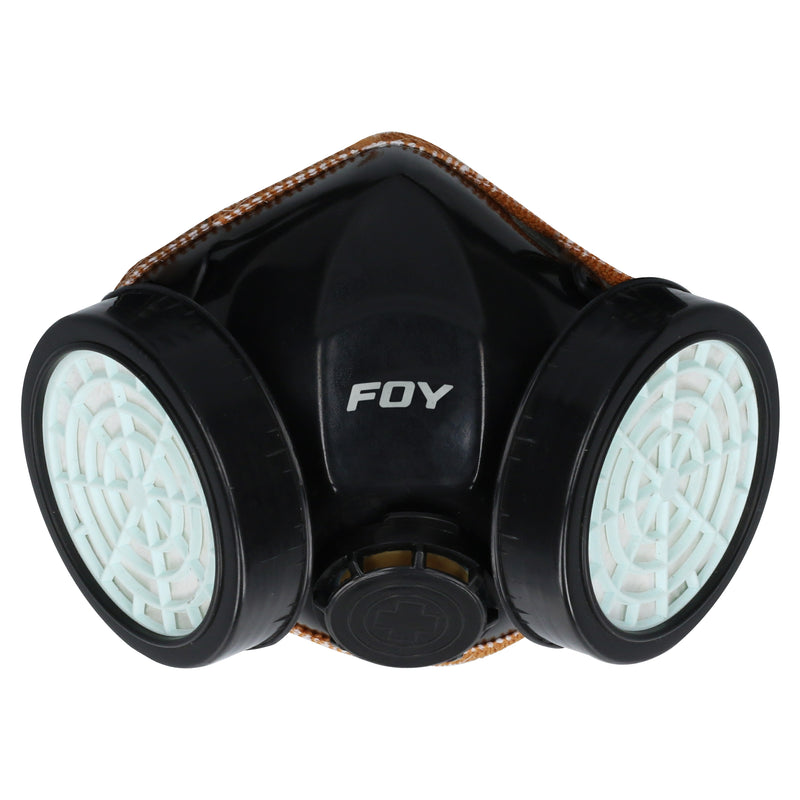 Mascarilla respirador media cara 2 filtros Foy