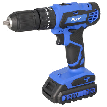 Rotomartillo de impacto 1/2" a batería Litio-ion 20 V, 35 Nm Foy