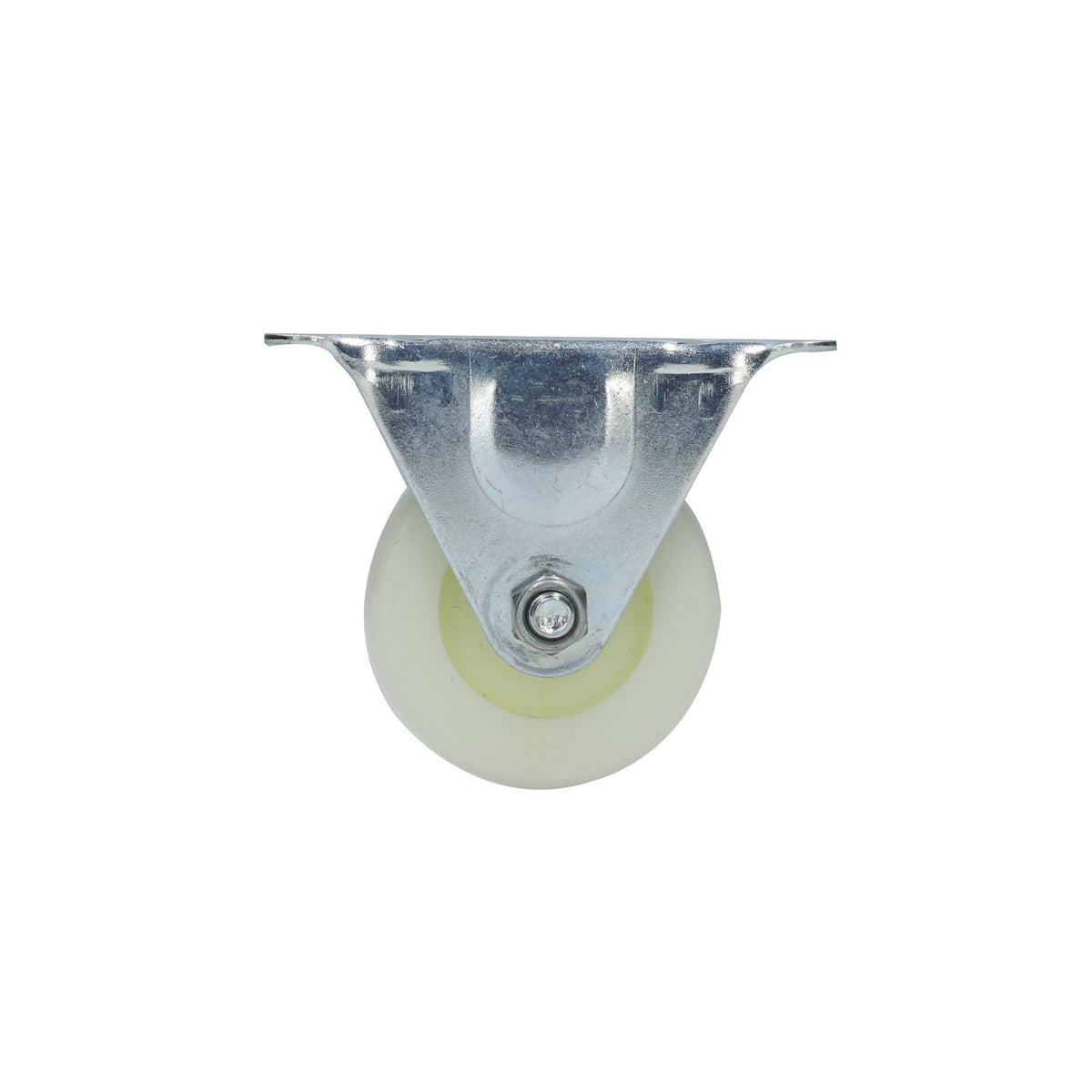Rodaja de polipropileno blanca fija 2-1/2" Surtek