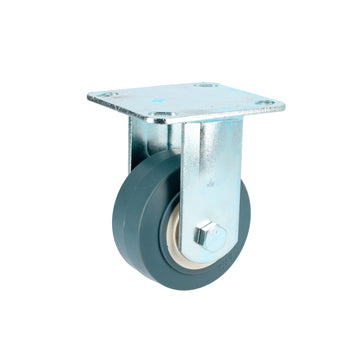 Rodaja de TPR gris fija 6" Surtek