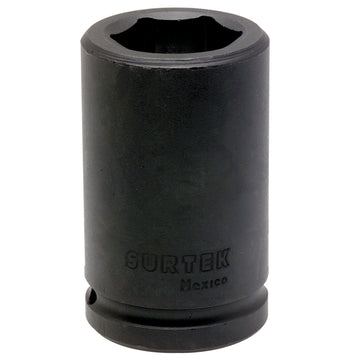 Dado de impacto largo cuadro de 3/4", 6 puntas, en pulgadas, 1-1/16" Surtek