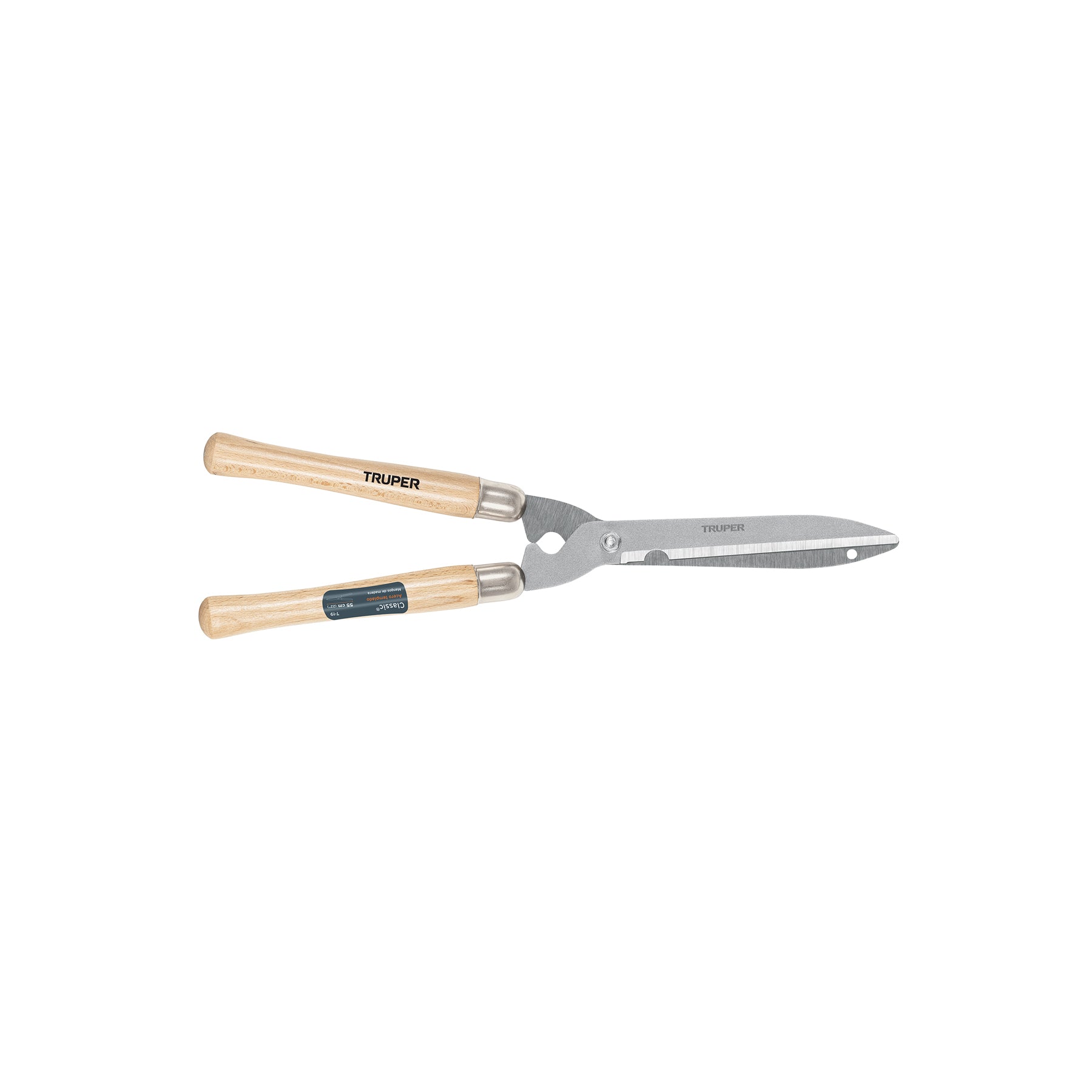 Truper T-19, Tijera para poda, Classic, 55 cm, mango madera