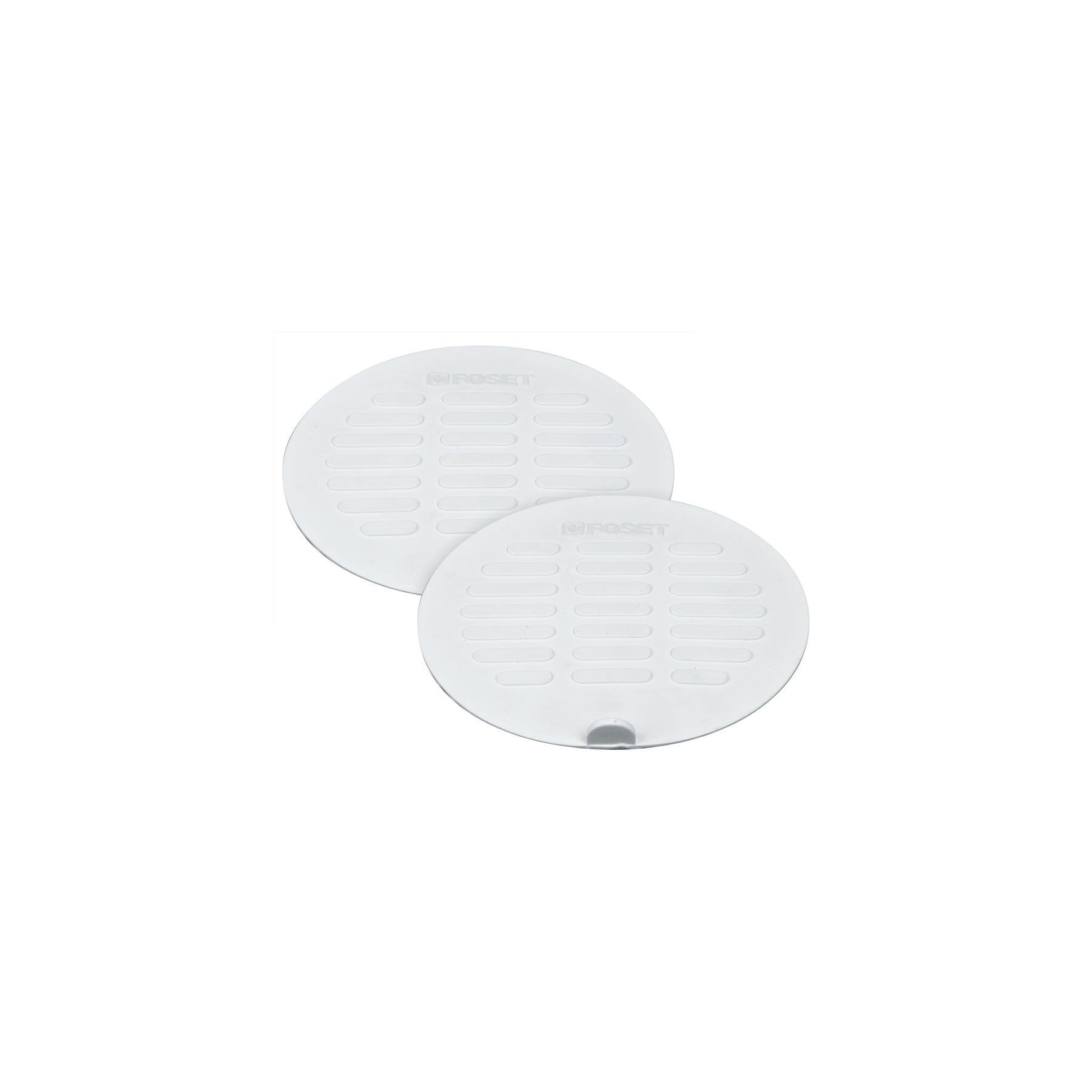 Foset TAPA-5, Juego de 2 tapas para coladera, de 5″, Bolsa con 2 piezas