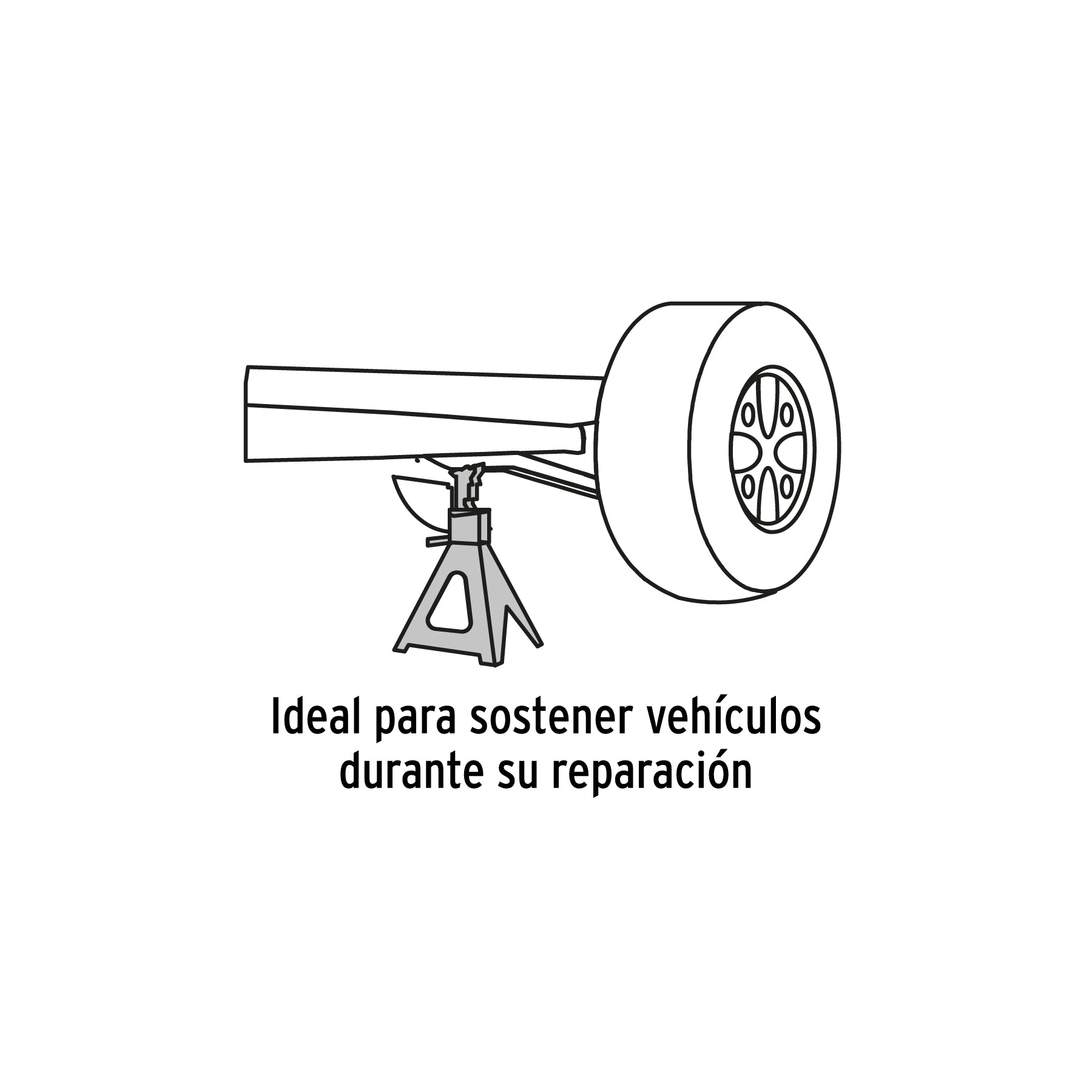 Torres para auto, 2 toneladas, 2 piezas, TRUPER TORAU-2