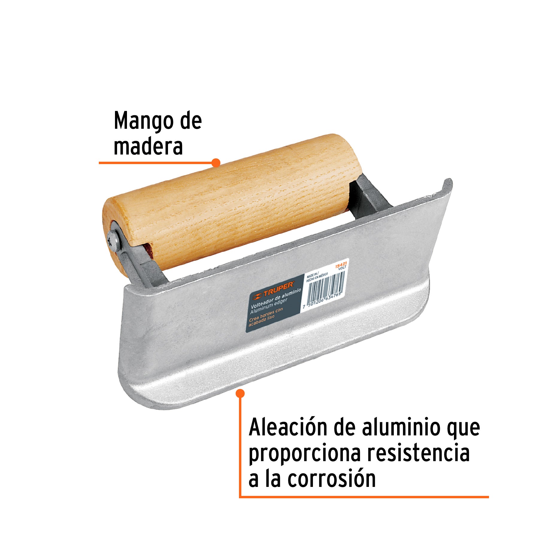Truper VOLT, Volteador de aluminio