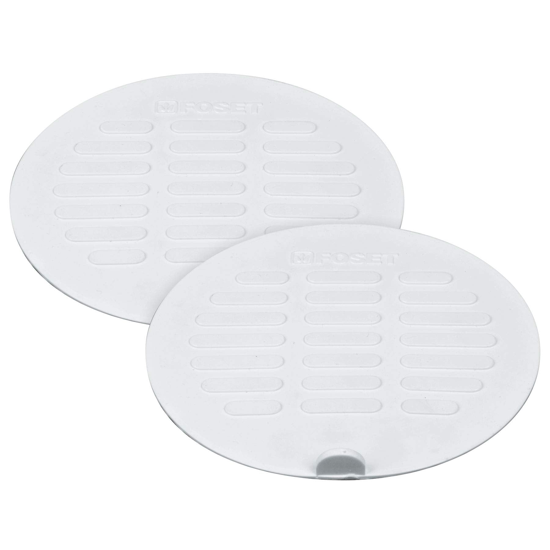 Foset TAPA-5, Juego de 2 tapas para coladera, de 5″, Bolsa con 2 piezas