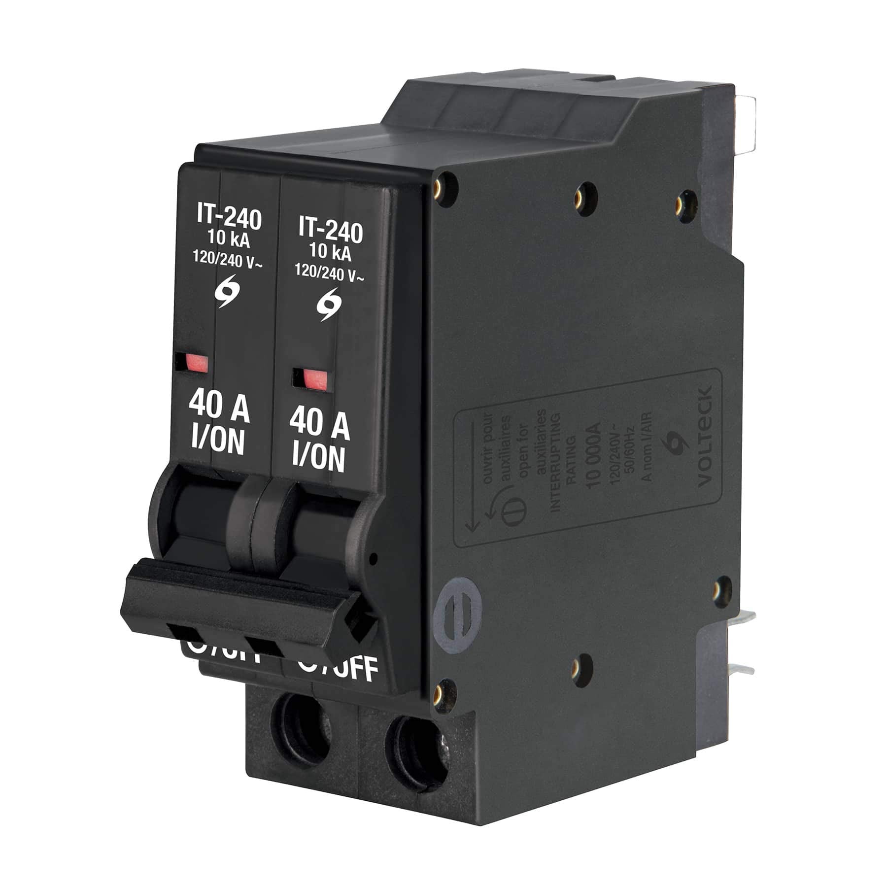 Volteck IT-240, Interruptor termomagnético 2 polos 40 A