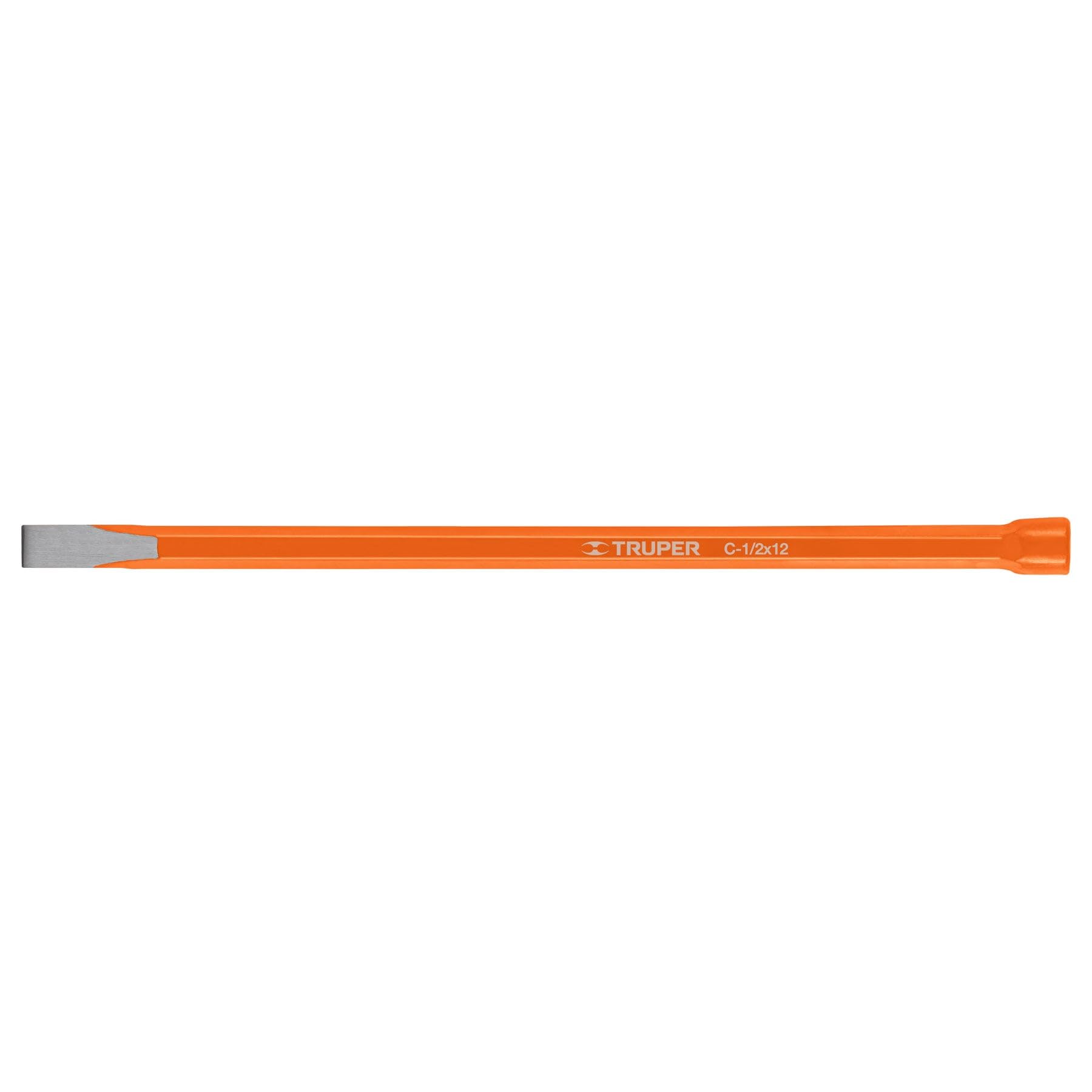 Truper C-1/2X12, Cincel de corte frío, 1/2 X 12″, acero al cromo