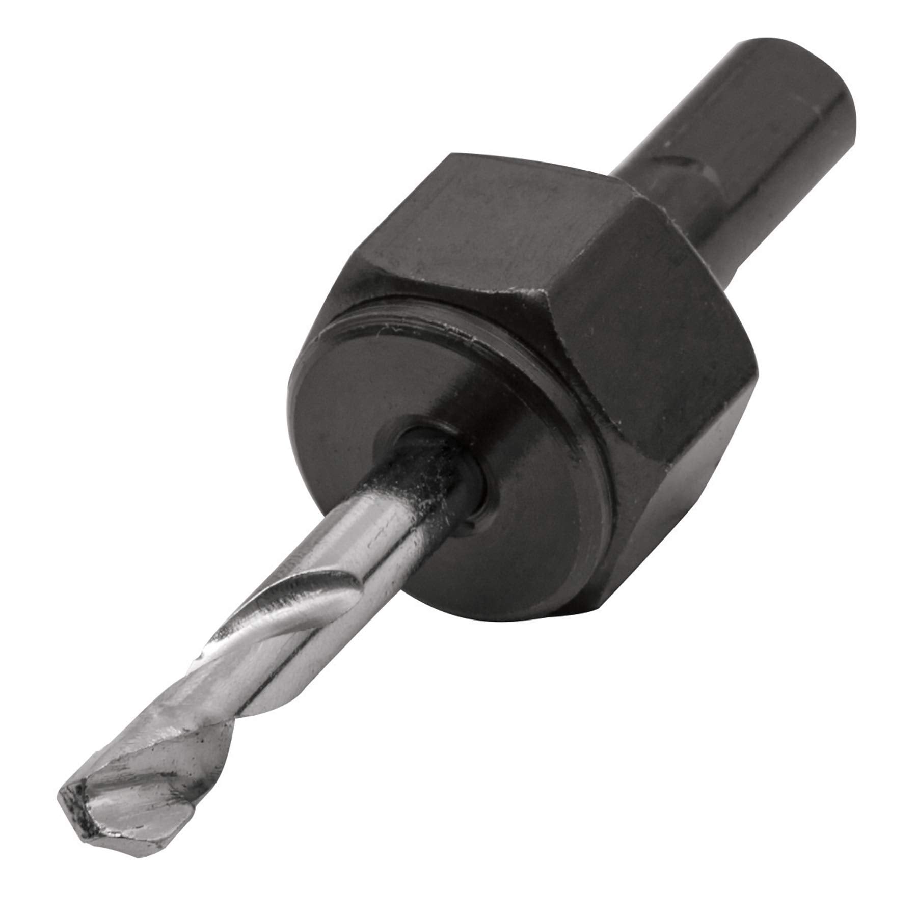 TRUPER Mandril para brocasierra diamante 1/4″, borde continuo, acero al carbono, punta de carburo de tungsteno, compatible con cortacírculos