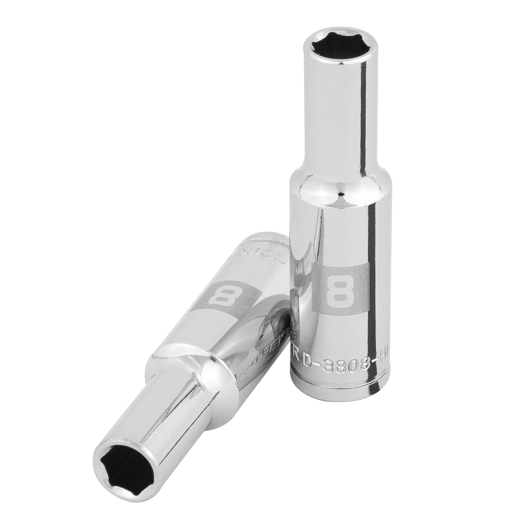 Truper D-3808-HL, Dado largo de 1/4″, 6 puntas, cuadro 3/8″