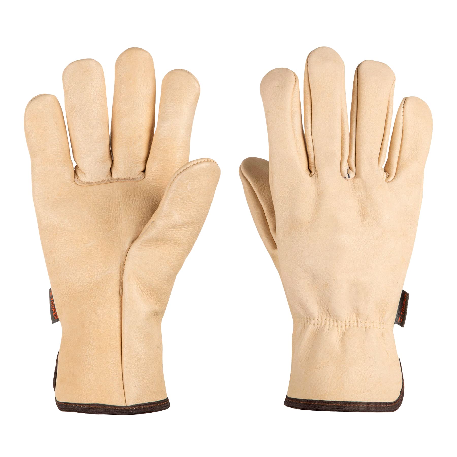 Truper GU-273, Guantes de Piel de Res Tipo Operador